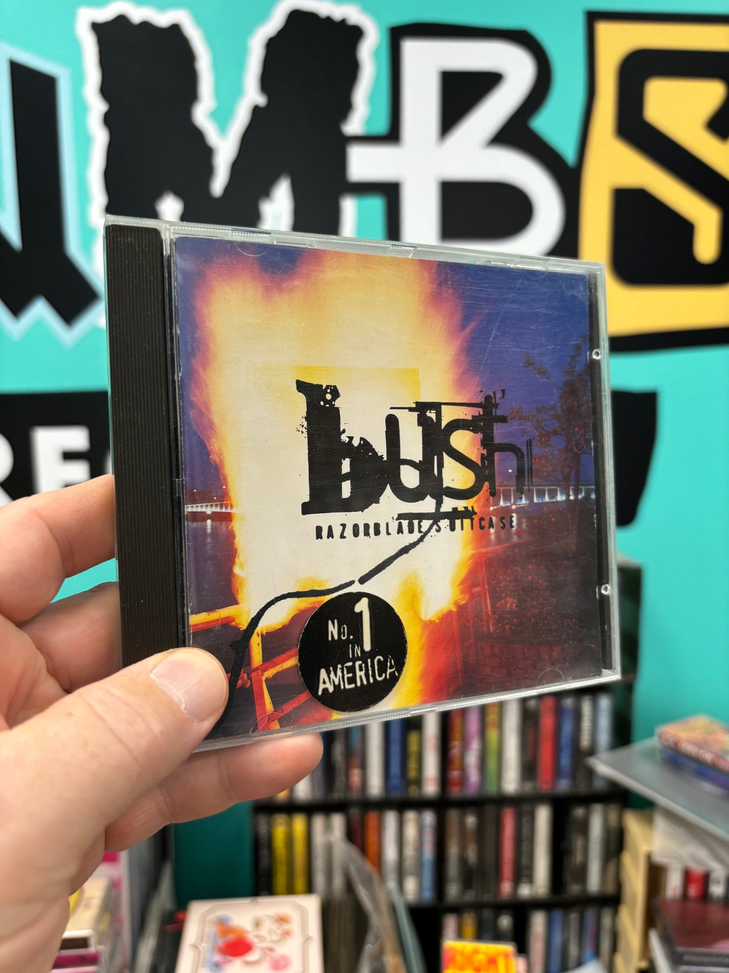 Bush: Razorblade Suitcase, CD, Trauma Records, Interscope Records, Europe 1996