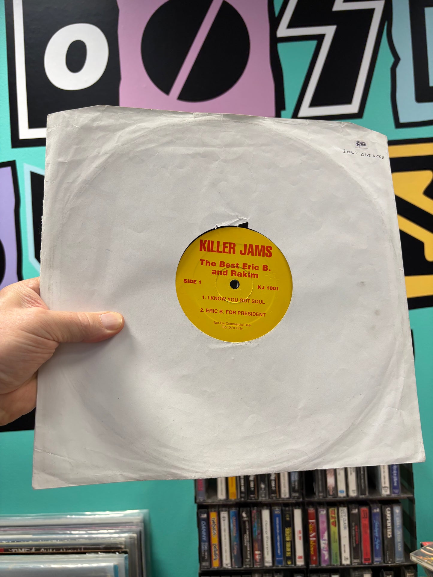 Eric B. & Rakim: Killer Jams The Best Eric B. And Rakim, 12inch, Promo, Special Version For DJ’s only, Unofficial release, Not On Label, US 1996