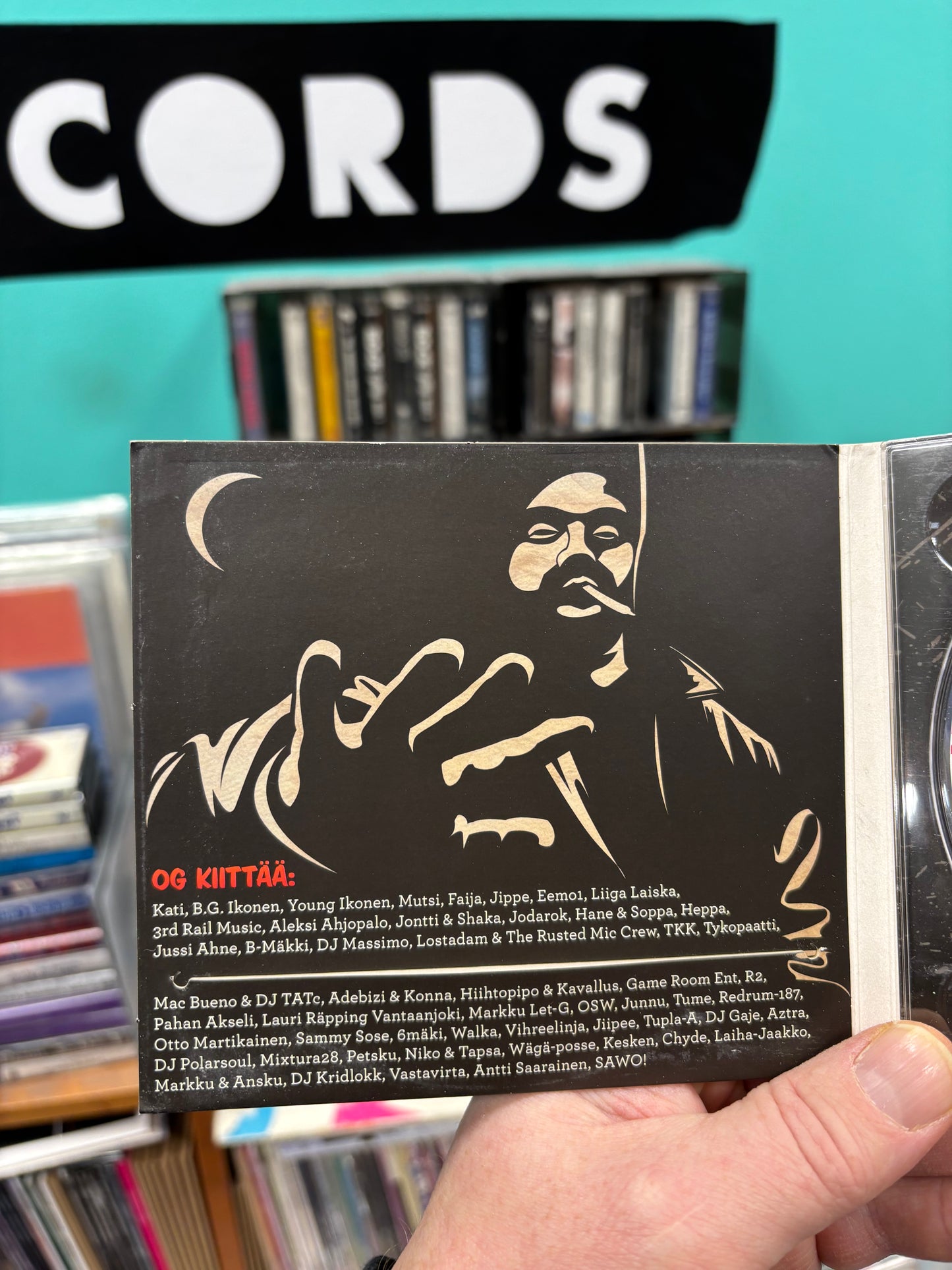 OG Ikonen: Mieron Tiellä, CD, 1st pressing, Only CD pressing, 3rd Rail Music, Finland 2009