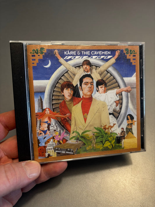 Kāre & The Cavemen: Jet Age, CD, 1st pressing, Virgin, Norway 1997
