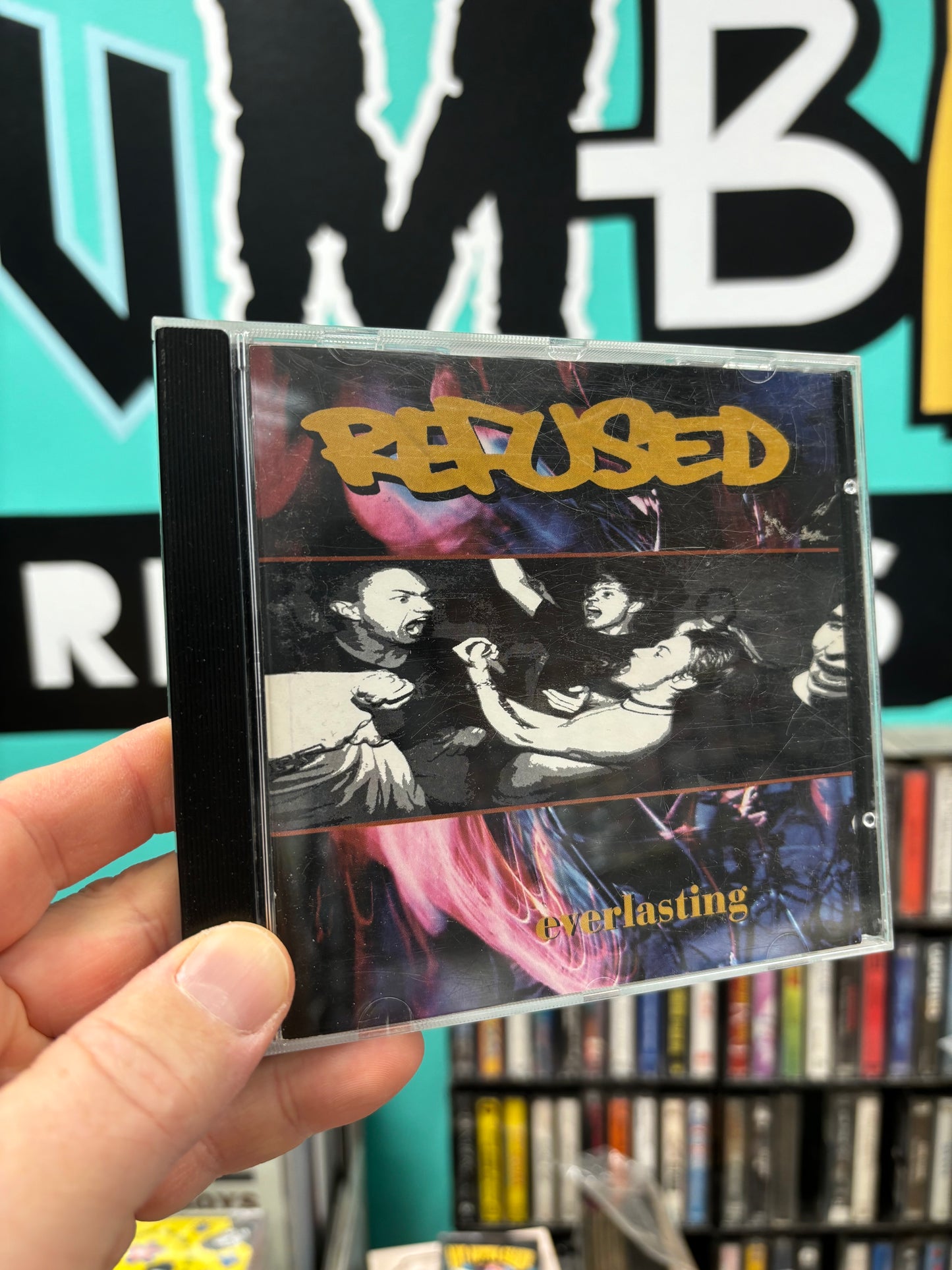 Refused: Everlasting, CD, Maxi-single, EP, 1st pressing, Startrec, Sweden 1994