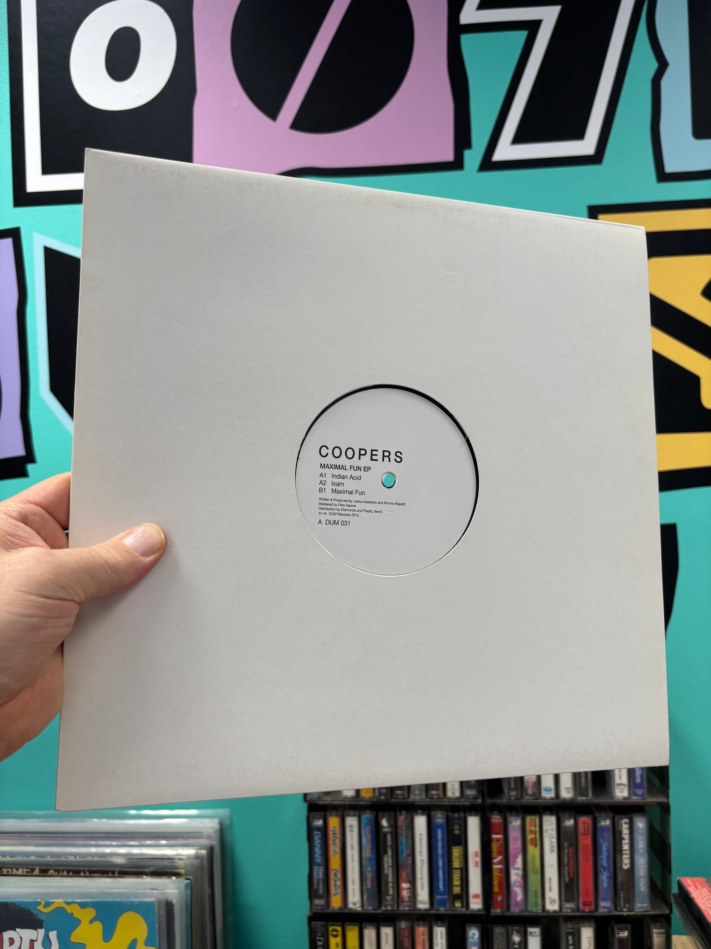 Coopers: Maximal Fun EP, 12inch, Only official pressing, Dum Records, Finland 2015