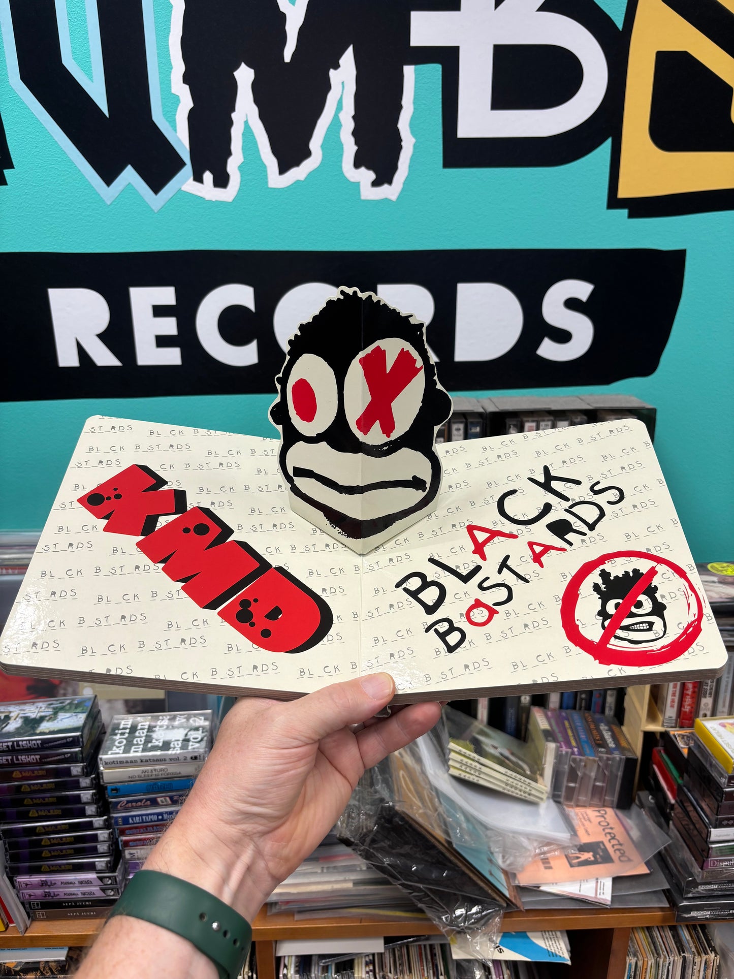 KMD: Bl_ck B_st_rds, 2CD, reissue, 7inch, Pop-up Book, Limited Edition, Metal Face Records, US 2015