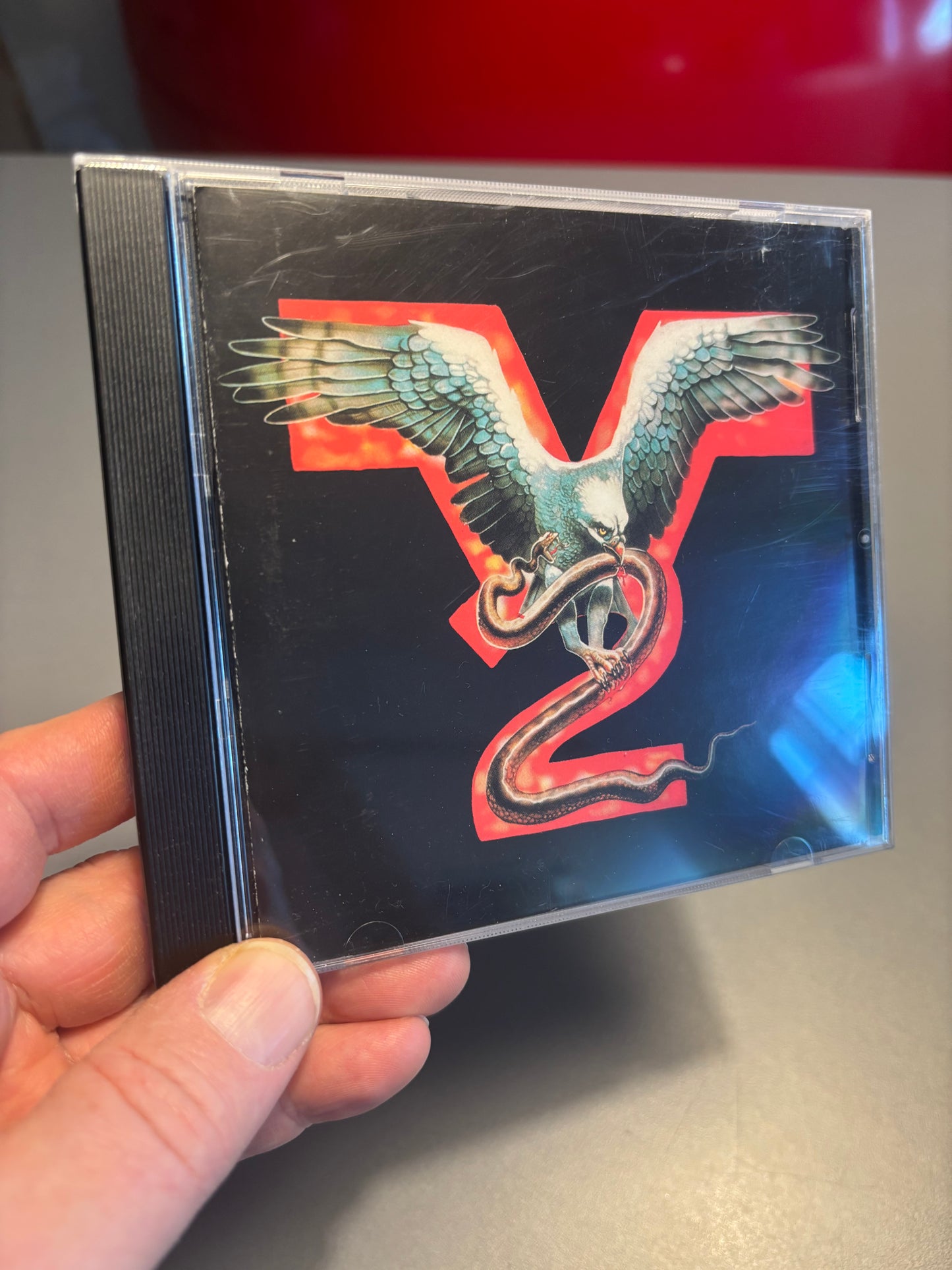 V2: V2, CD, 1st pressing, Noise International, West-Germany 1988