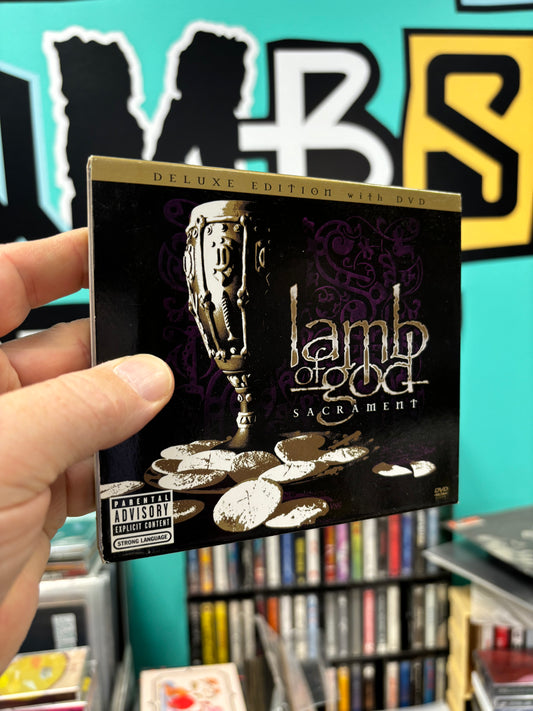 Lamb Of God: Sacrament, CD, DVD, Deluxe Edition, Sony BMG Music Entertainment, Epic, Prosthetic Records, Europe 2006