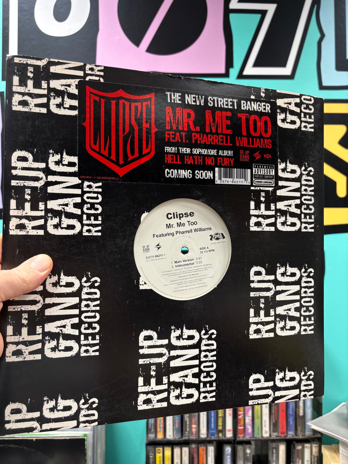 Clipse feat. Pharrell Williams: Mr. Me Too, 12inch, Star Trak Entertainment, Re-Up Gang Records, US 2006