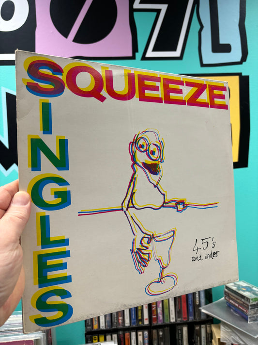 Squeeze: Singles - 45’s And Under, LP, A&M Records, Europe 1982