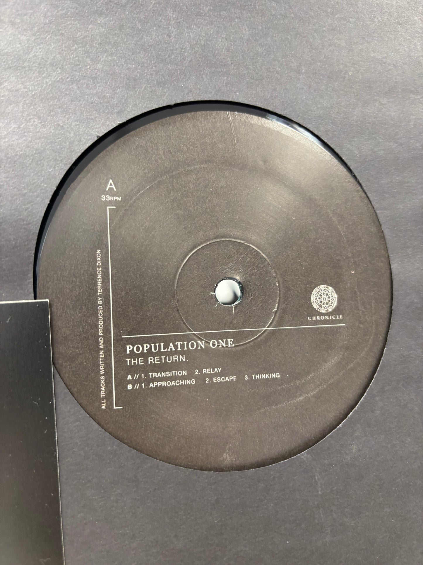 Population One: The Return, 12inch, Only pressing, Chronicle, US 2012