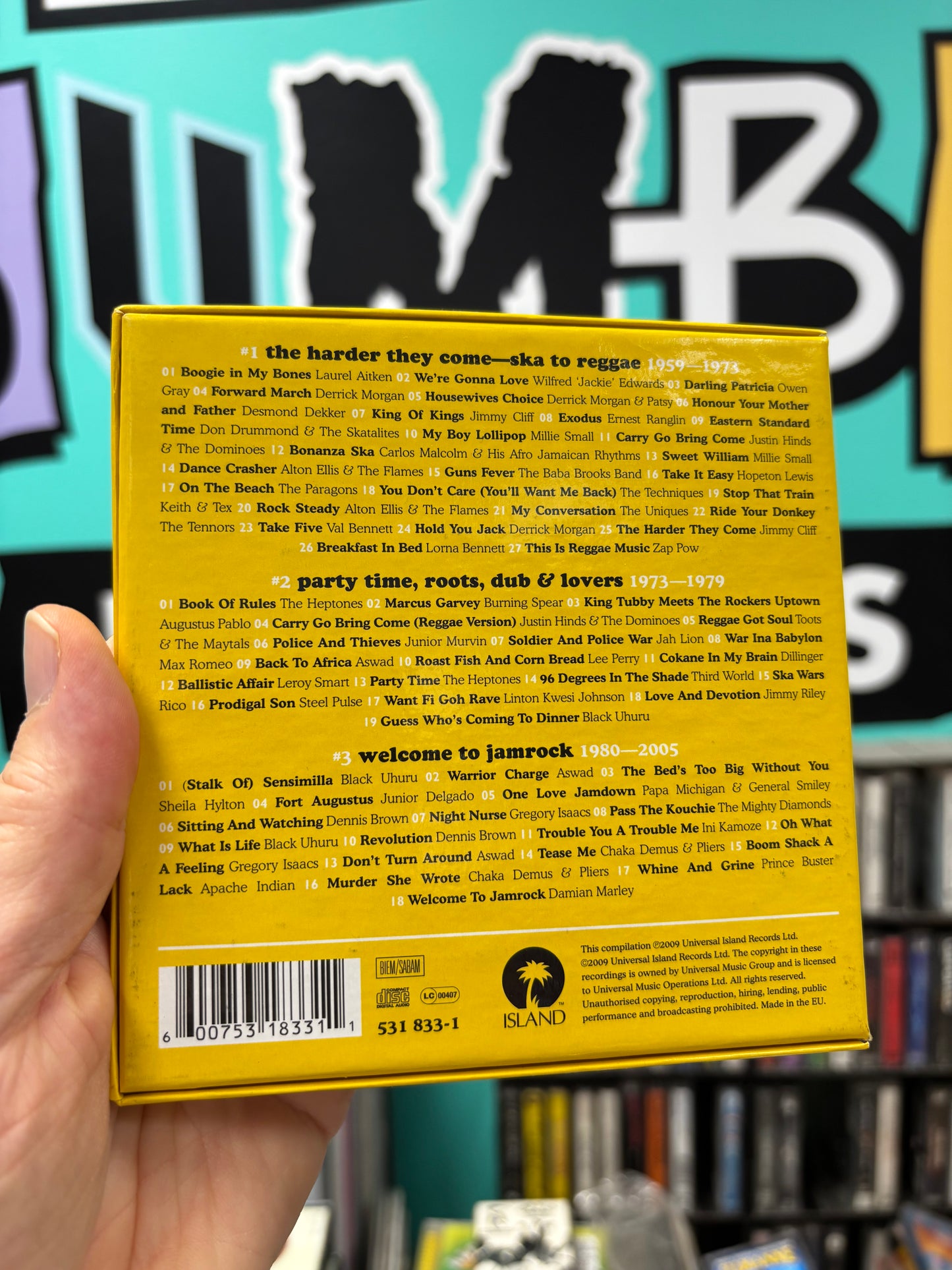 War Ina Babylon (An Island Reggae Anthology), CD, Box Set, 3CD + book, Only pressing, Island Records, Europe 2009