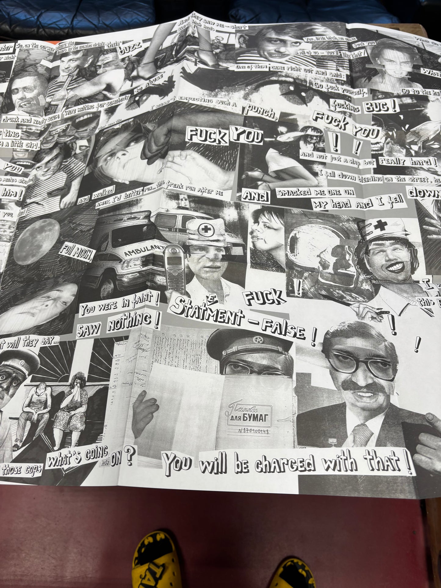 D. Riba & Lucia Macari: Hip-Hop Bones Vol. 1, 10inch, Only pressing, Gatefold, Limited Edition, Numbered, KidNap Records, Netherlands 2005