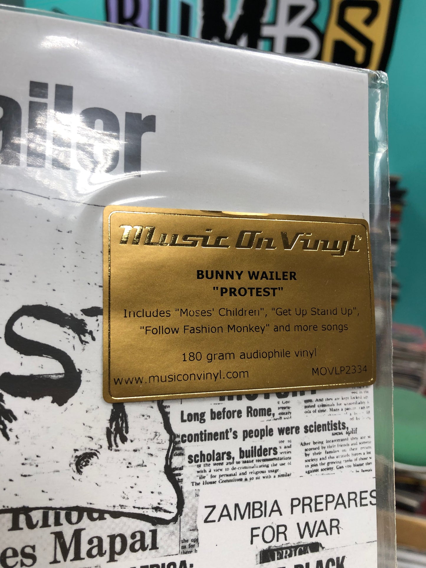 HULLU VARASTOALE -20%‼️‼️‼️Bunny Wailer: Protest, reissue, Europe 2020