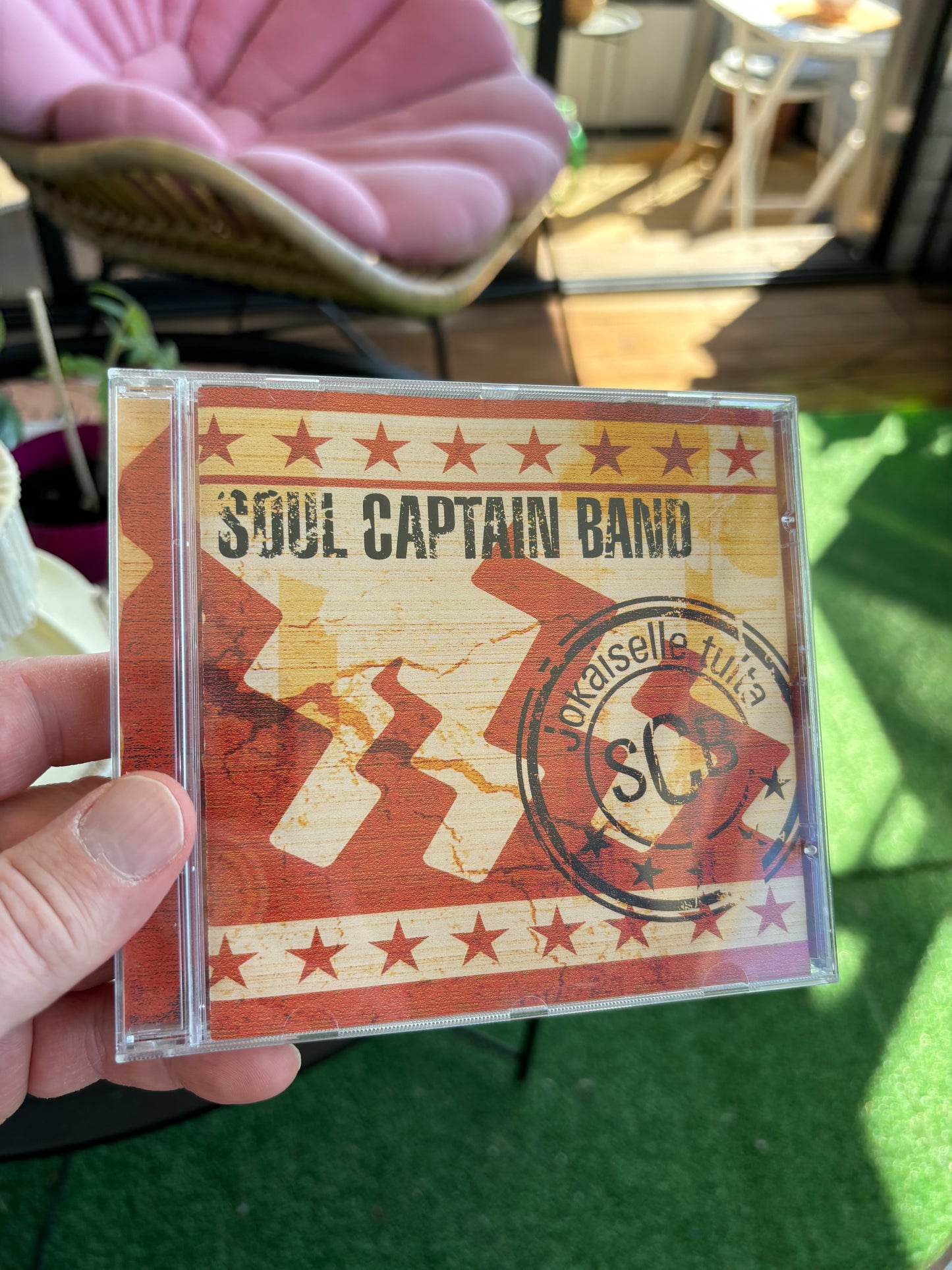 Soul Captain Band: Jokaiselle tulta, CD, reissue, Wolfram Records, Seawolf Studios, Finland 2006