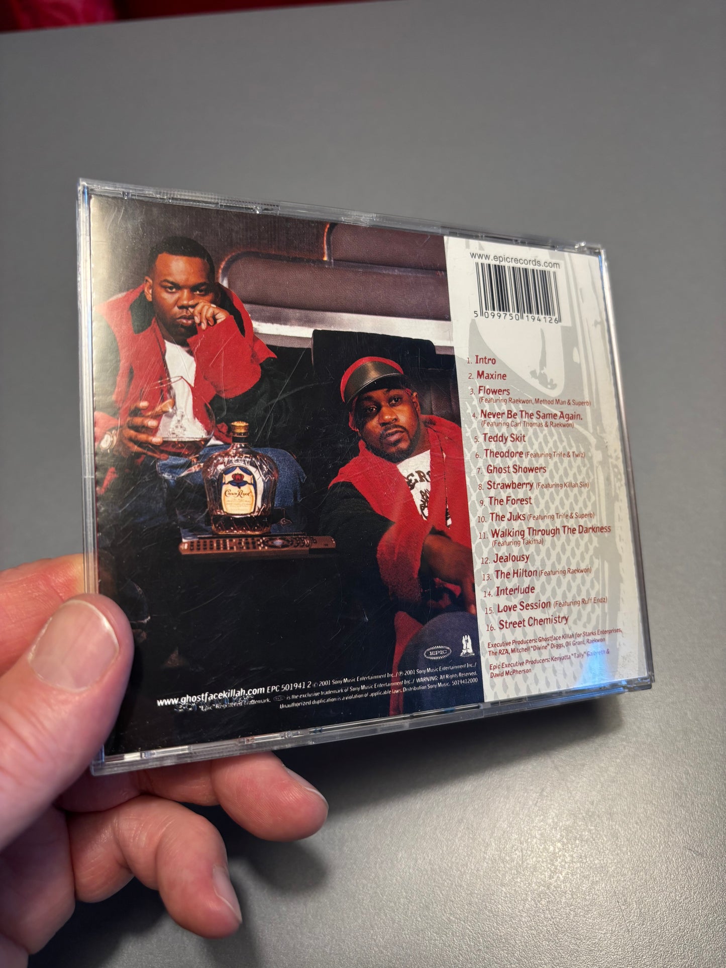 Ghostface Killah: Bulletproof Wallets, CD, Epic, Europe 2001