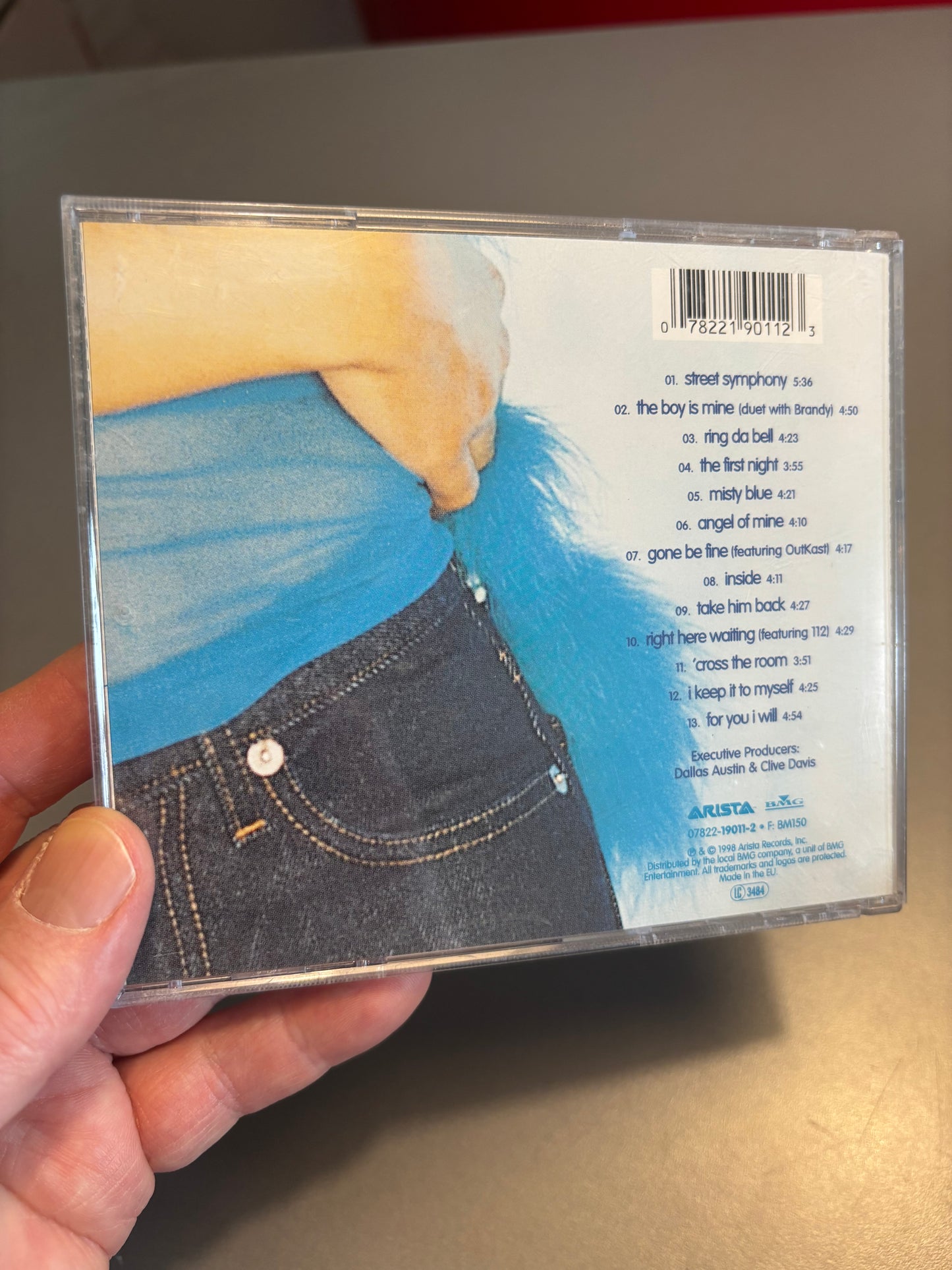 Monica: The Boy Is Mine, CD, Arista, BMG, Europe 1998