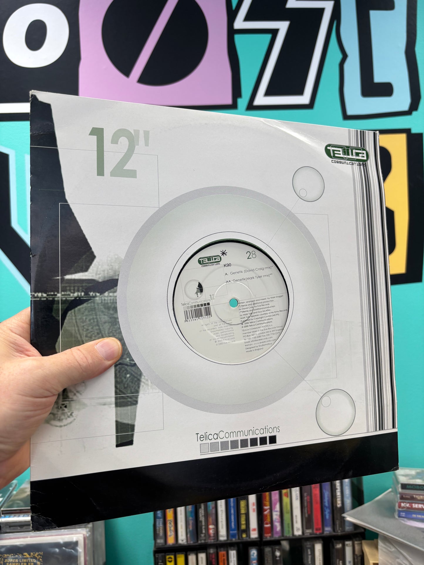 K90: Genetik (Remixes), 12inch, Telica, UK 2000