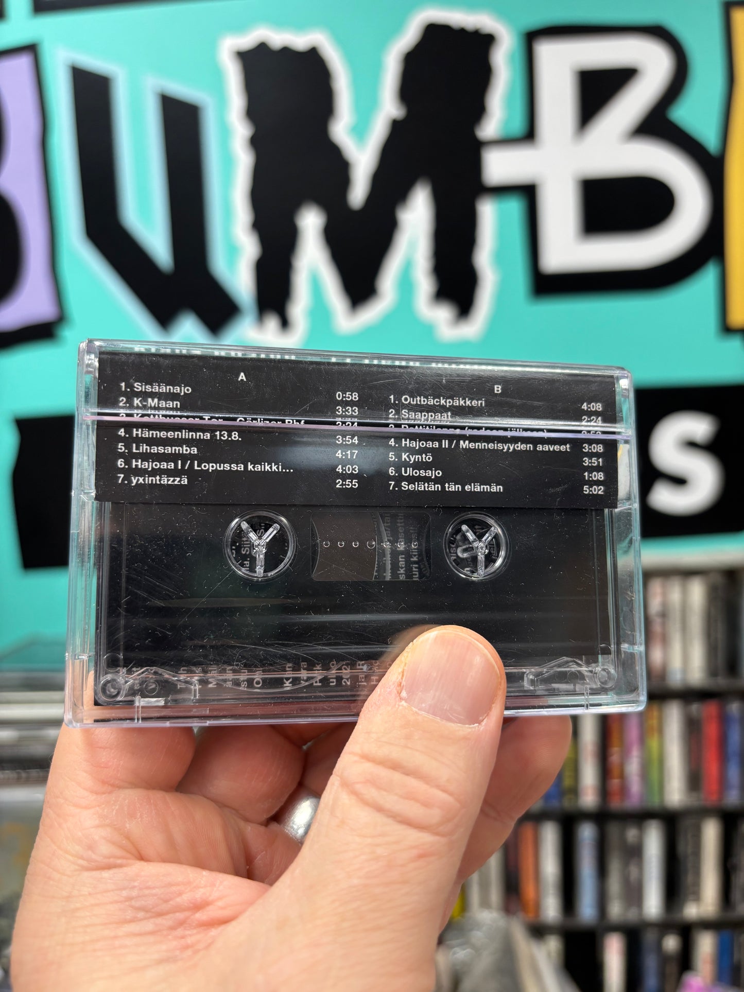 Klaus Kustaa: Et tiedä mihin ryhdyit, C-cassette, Only pressing, Limited Edition, Slow Pace Records, Finland 2022