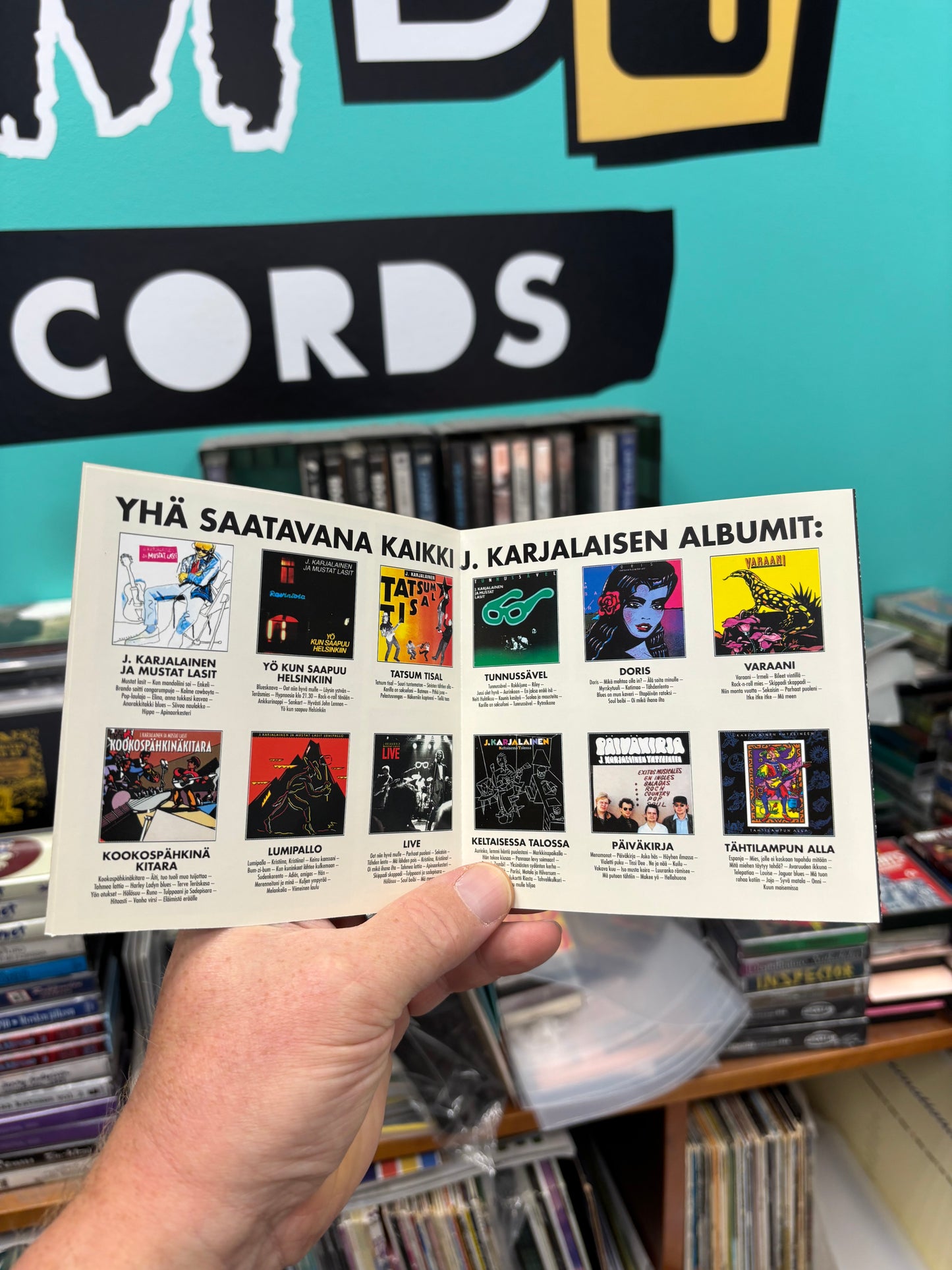 J. Karjalainen: Suurimmat Hitit 1982-1992, CD, Compilation, reissue, remastered, Poko Rekords, Finland 2003