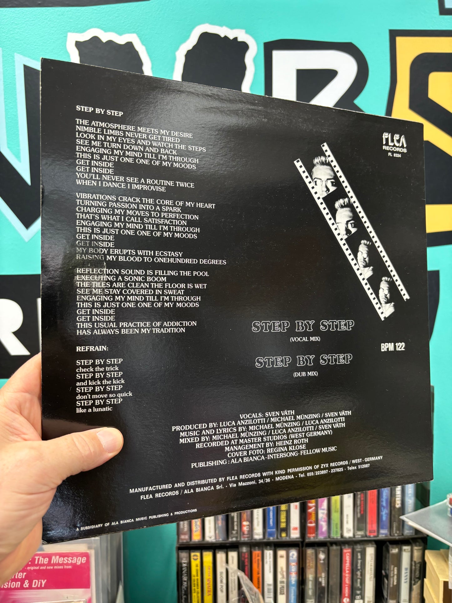 Off: Step By Step, 12inch, Flea Records, Italy 1987