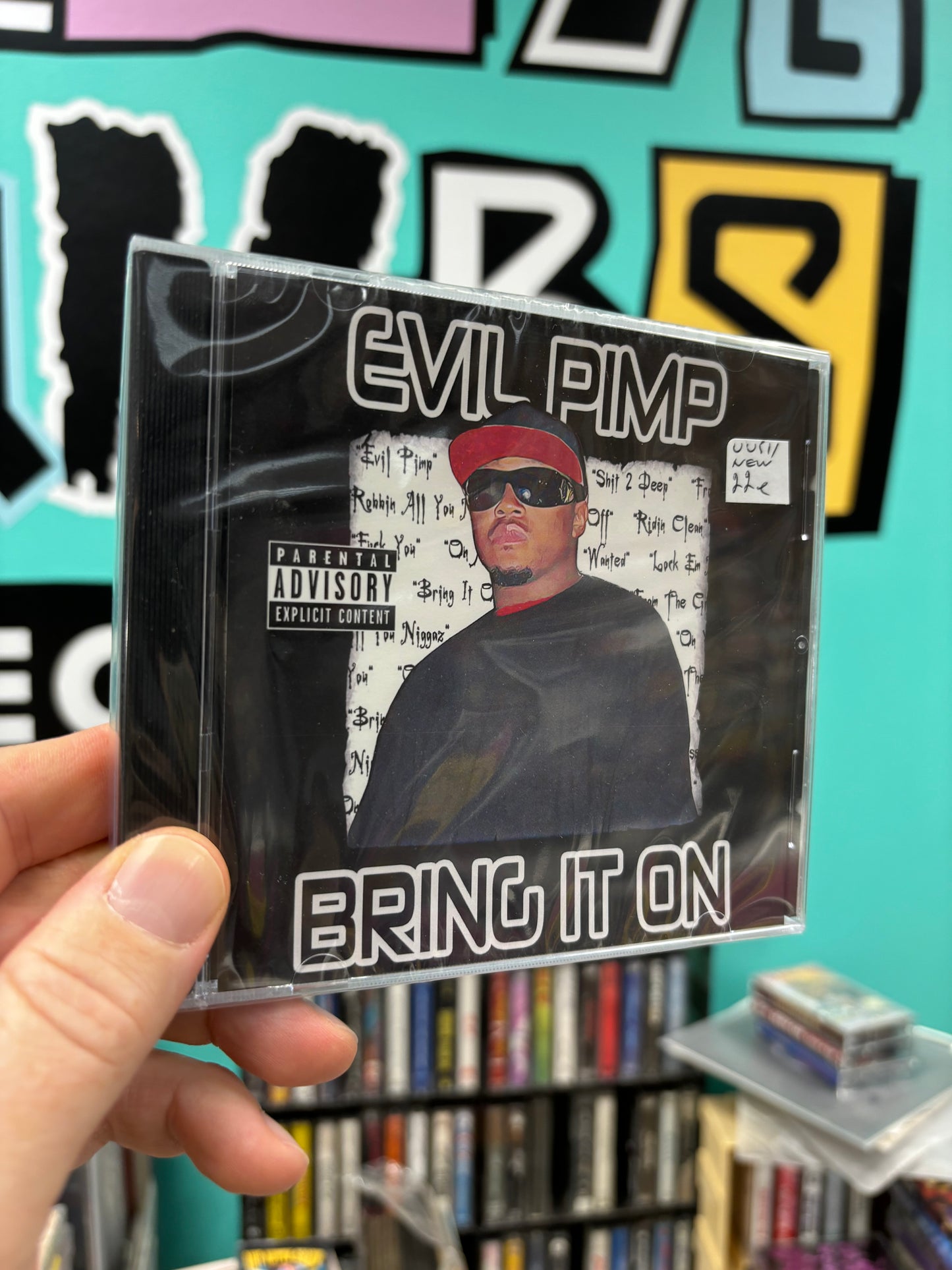 HULLU VARASTOALE -20%‼️‼️‼️Evil Pimp: Bring It On, CDr, reissue, Gangsta Ro Productions, US 2020