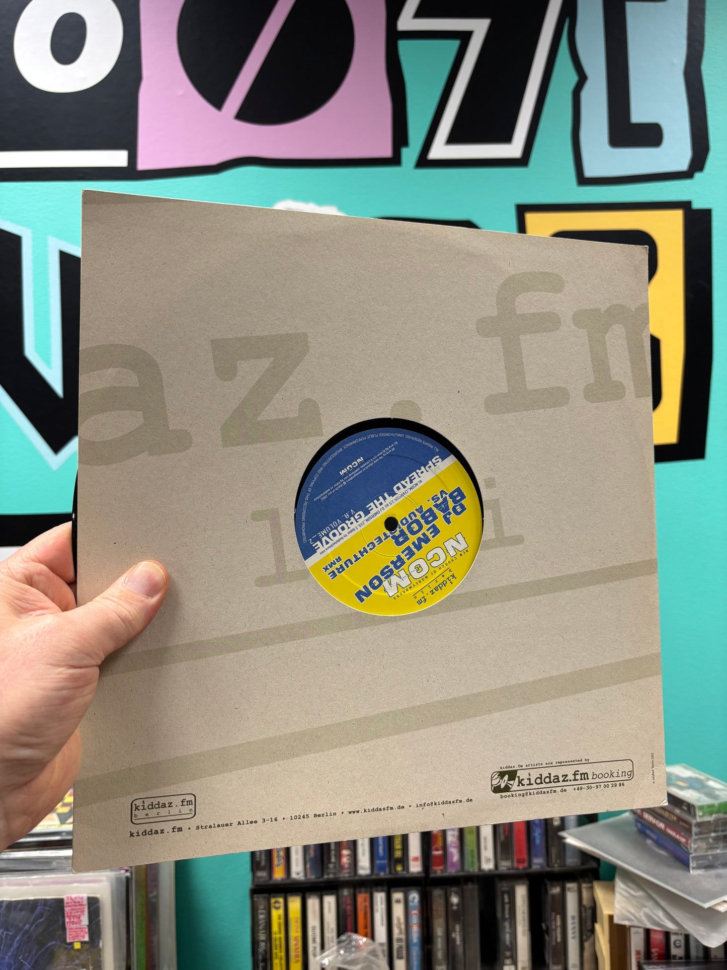 Spread The Groove Volume 2, 12inch, Only pressing, Kiddaz.fm, Germany 2002