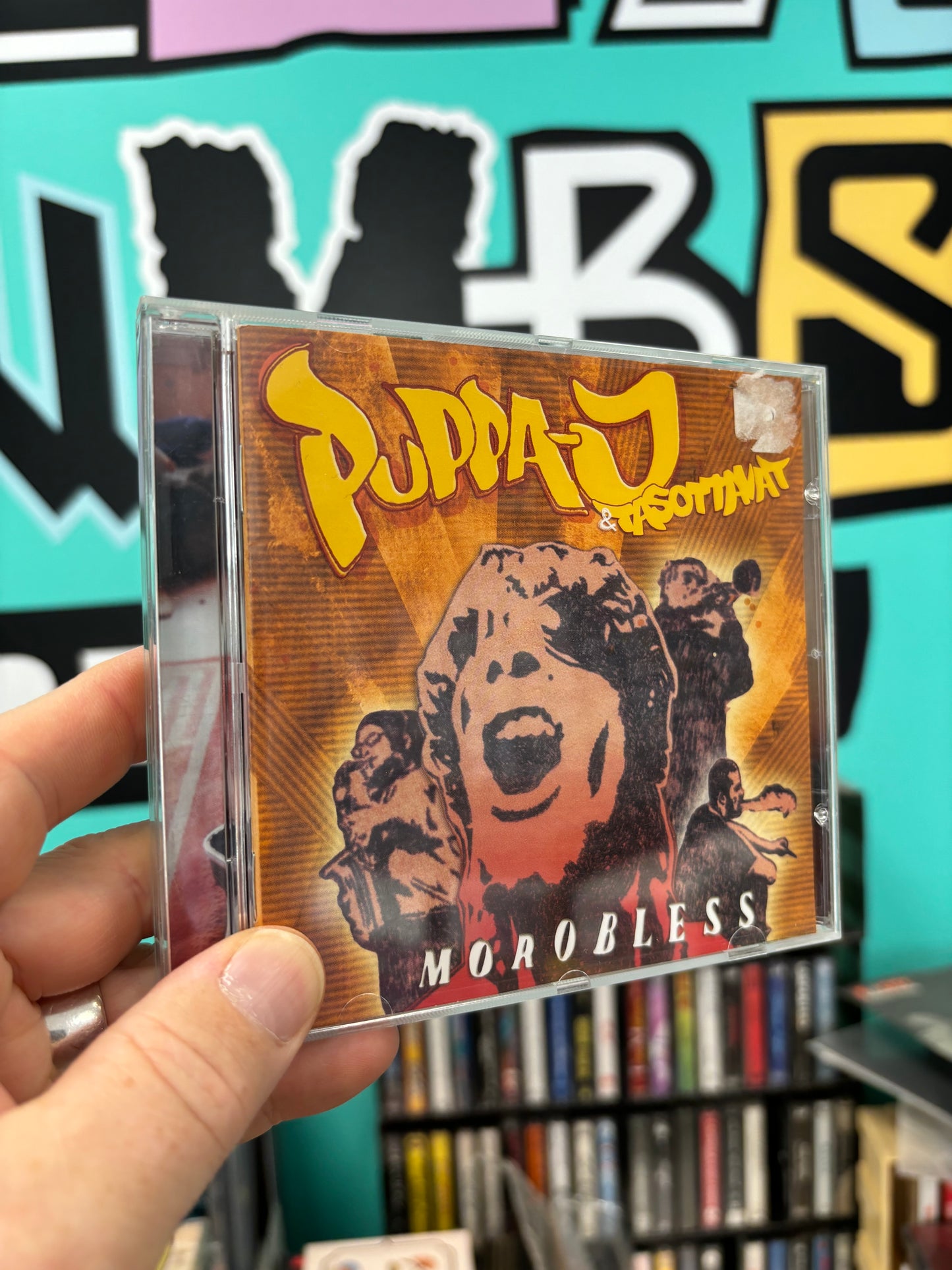 Puppa J & Tasottavat: Morobless, CD, Only pressing, Fat Belt Records, Finland 2006