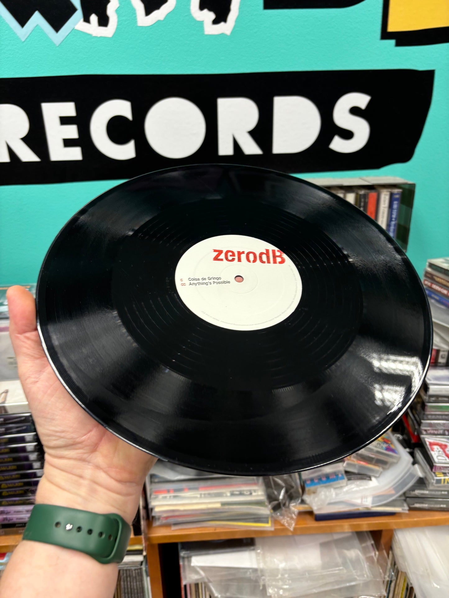 Zero dB: Bongos, Bleeps & Basslines, 4 X 12inch, gatefold, Only vinyl pressing, Ninja Tune, UK 2006