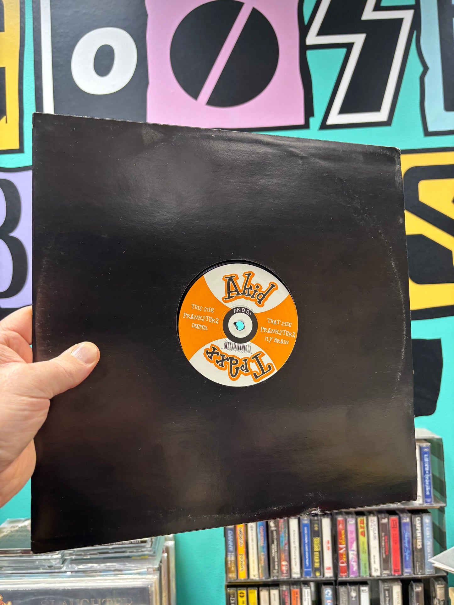 The Pranksterz: Deeper/My Brain, 12inch, Only official pressing, Akid Traxx, UK 2000
