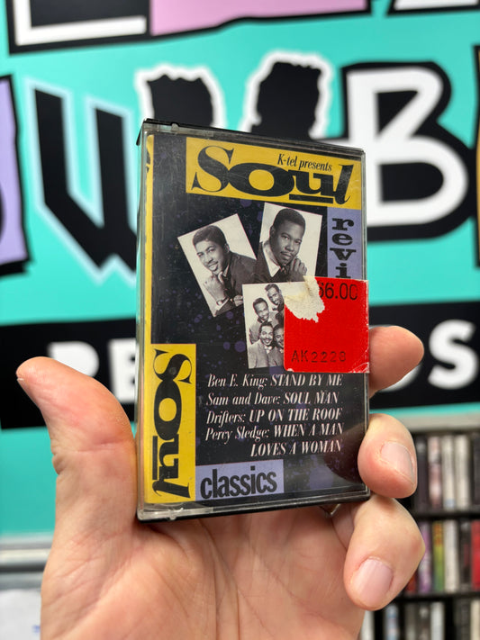 K-tel presents Soul Classics, cassette, K-tel, Finland 1987