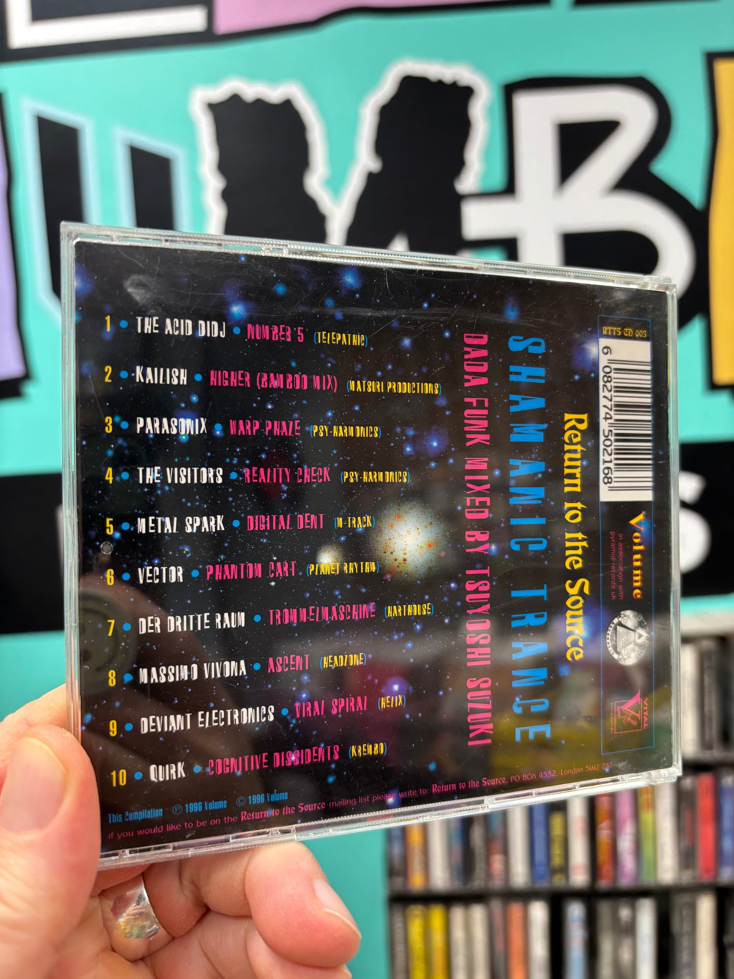 Tsuyoshi Suzuki: Shamanic Trance (Dada Funk Mix by Tsuyoshi Suzuki), CD, Return To The Source, UK 1996