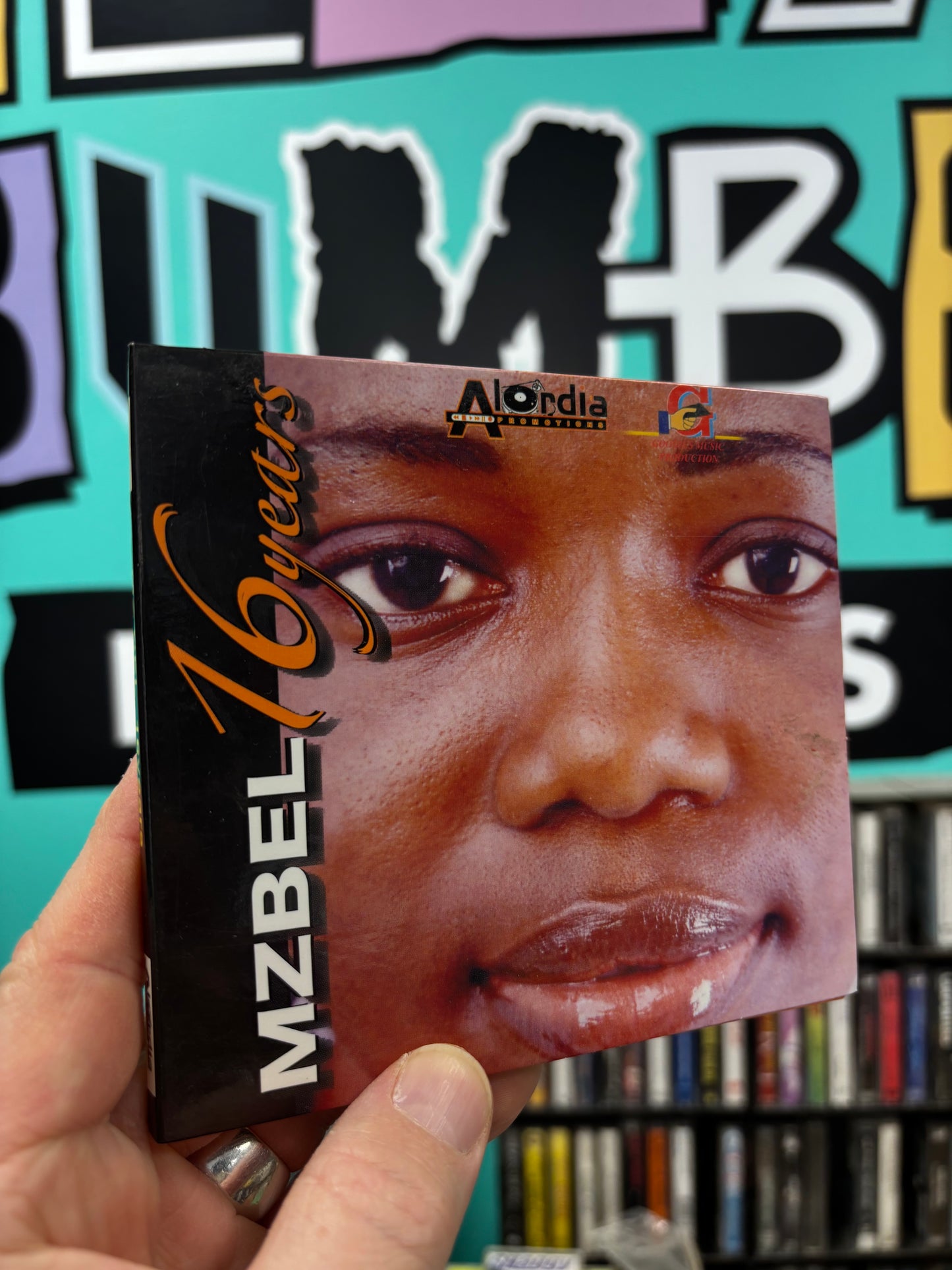 Mzbel: 16 years, CD, Only pressing?, Mzbel Music, Ghana year?