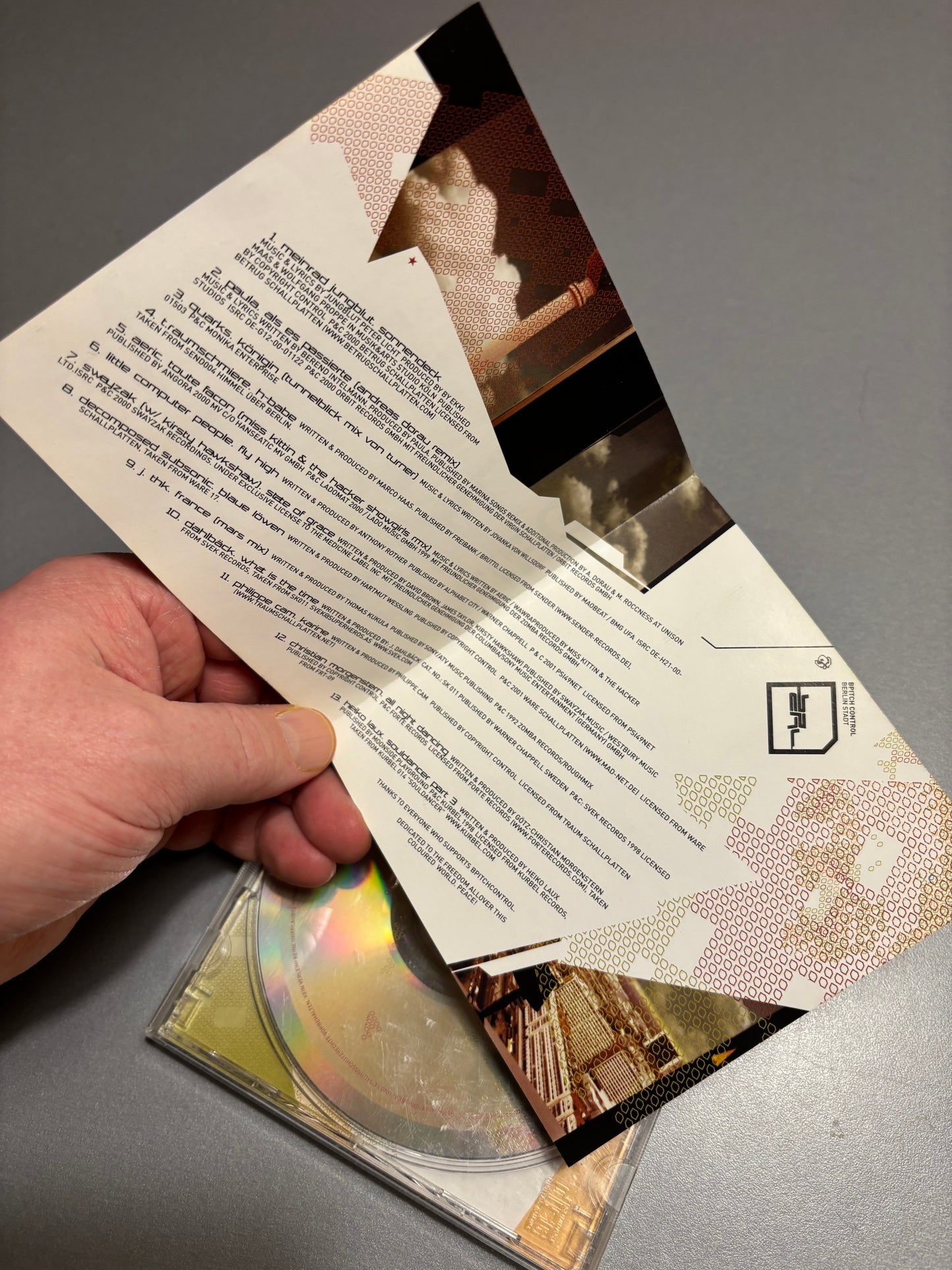 Ellen Allien: Flieg Mit Ellen Allien, CD, Only pressing, BPitch Control, Germany 2001