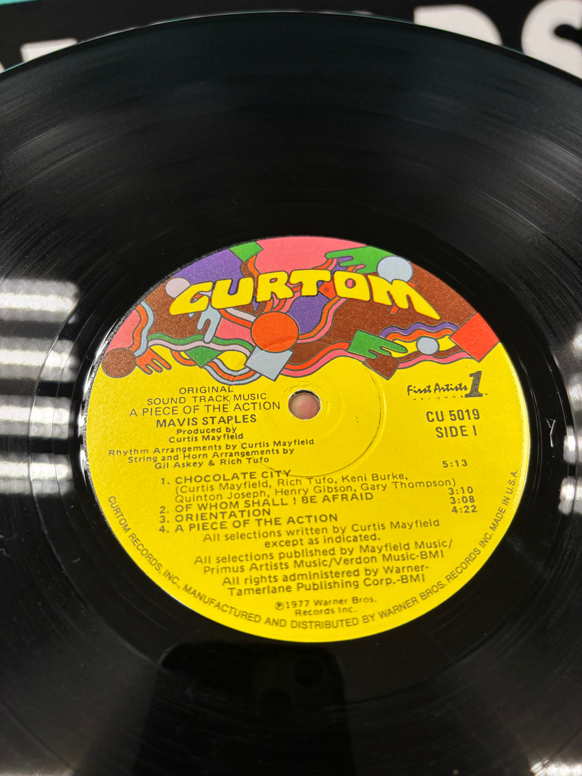Mavis Staples: A Piece Of The Action, LP, Curtom, US 1977