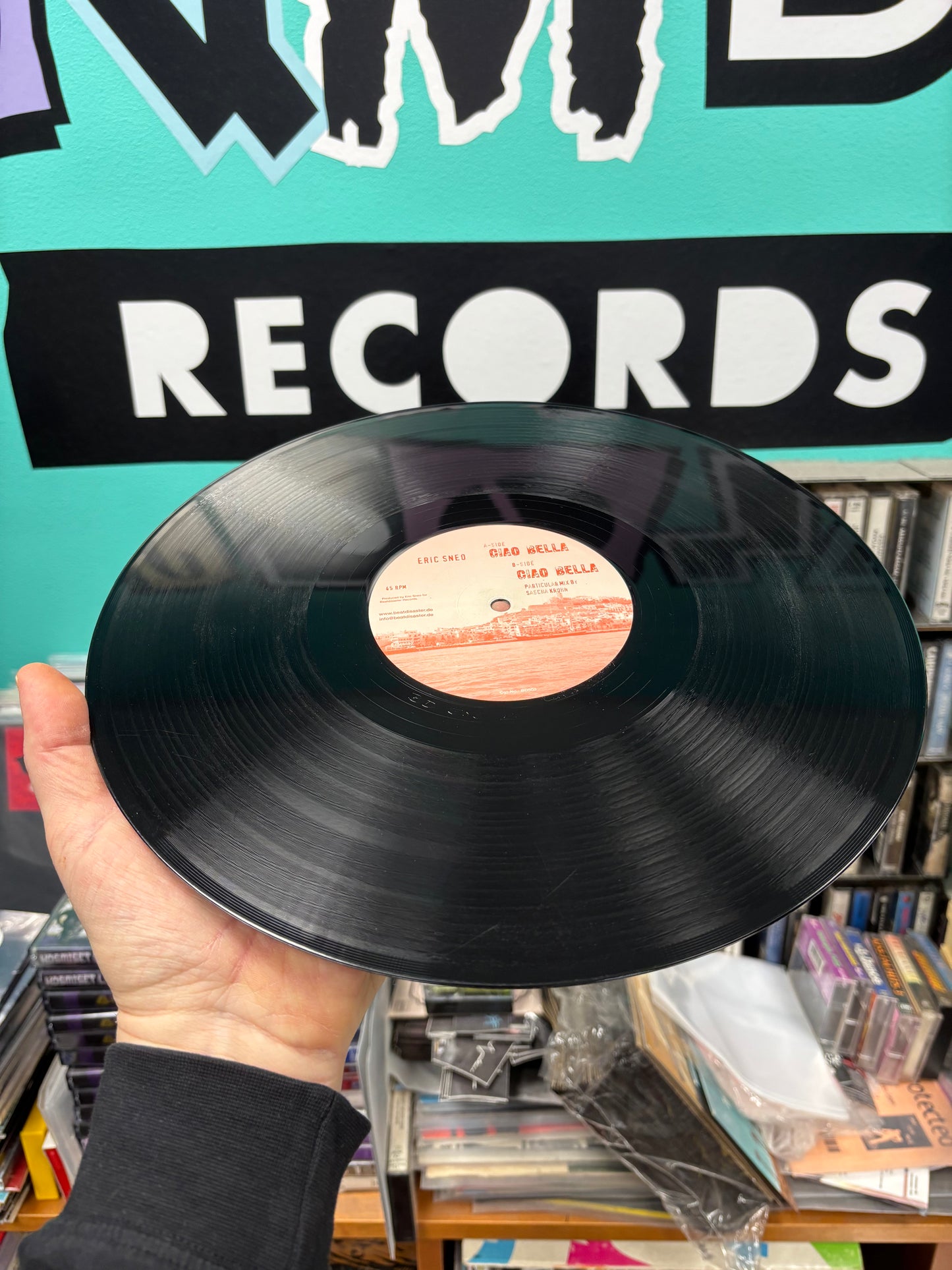 Eric Sneo: Ciao Bella, 12inch, Only official pressing, Beatdisaster Records, Germany 2003