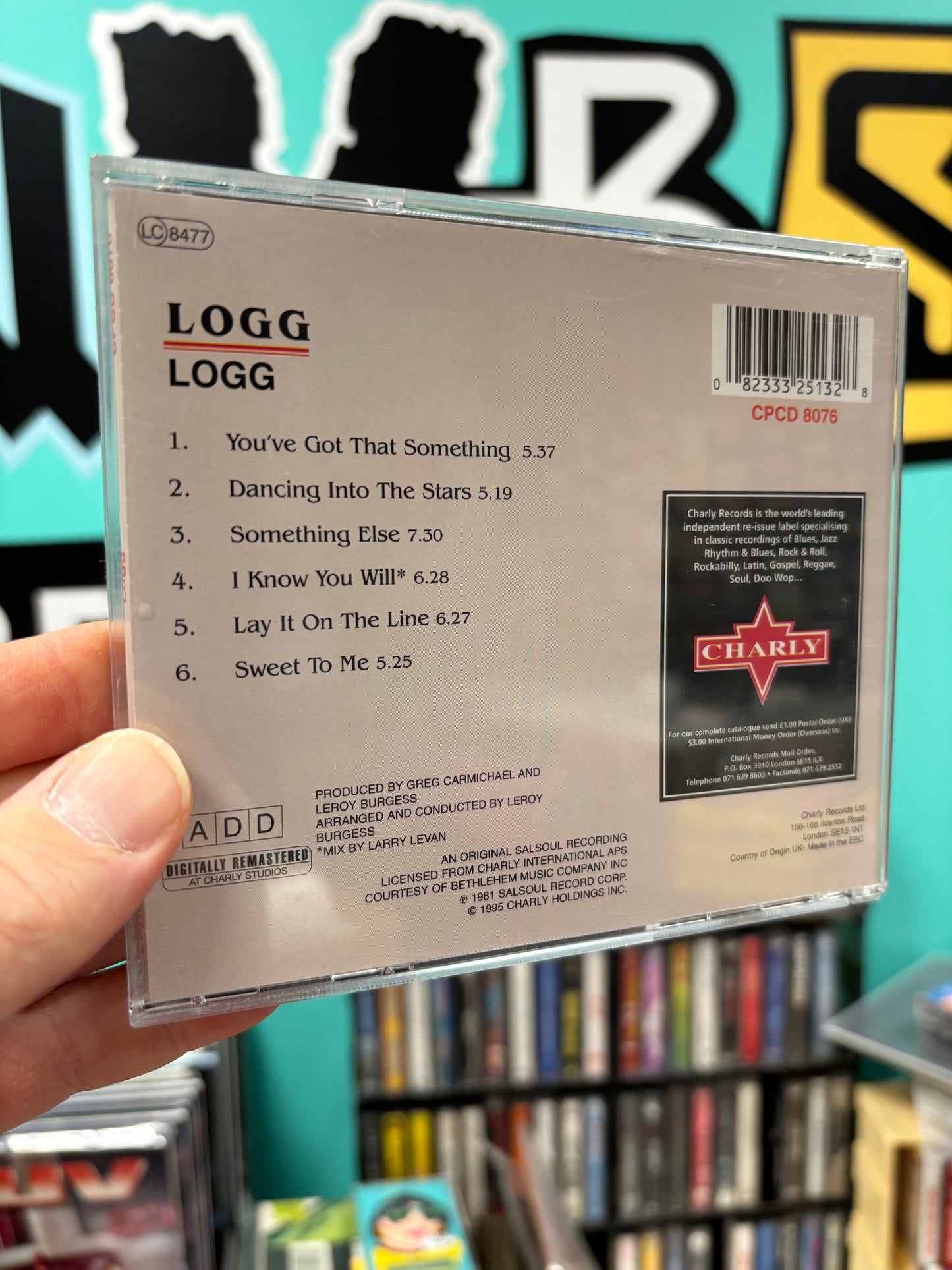 Logg: Logg, CD, reissue, UK 1995