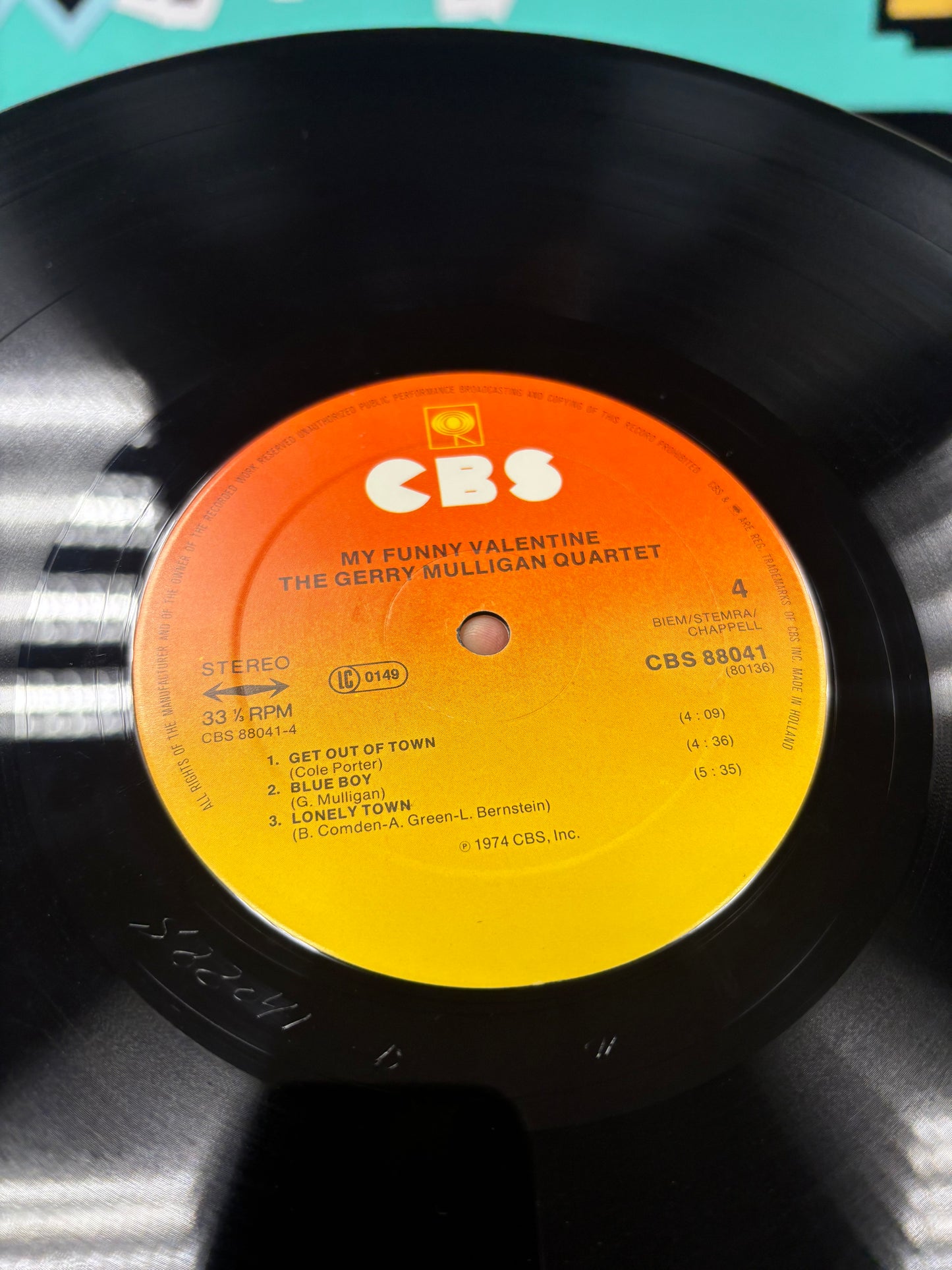 The Gerry Mulligan Quartet: My Funny Valentine 1958-1962, 2LP, compilation, reissue, gatefold, CBS, Europe 1974