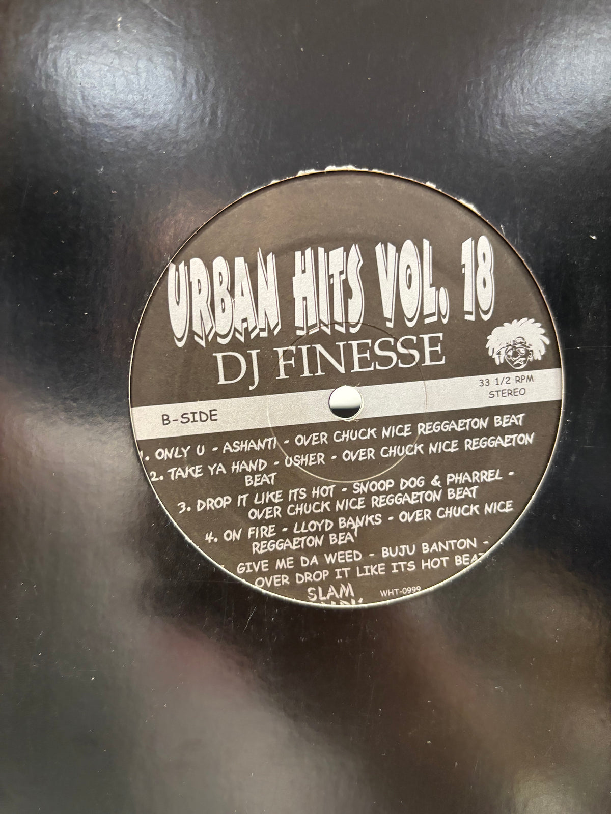 DJ Finesse: Urban Hits Vol. 18, 12inch, Only pressing, unofficial pressing, Slammin’ Records, US 2004