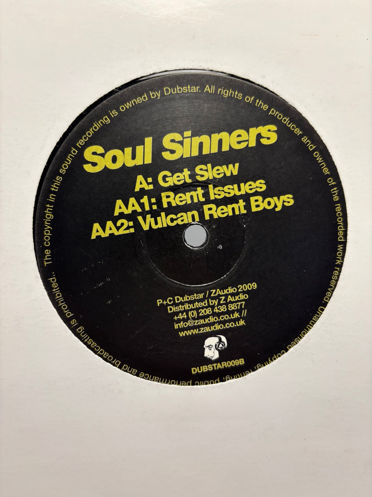 Soul Sinners: Get Slew, 12inch, Only pressing, Dubstar, UK 2009