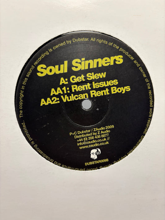 Soul Sinners: Get Slew, 12inch, Only pressing, Dubstar, UK 2009