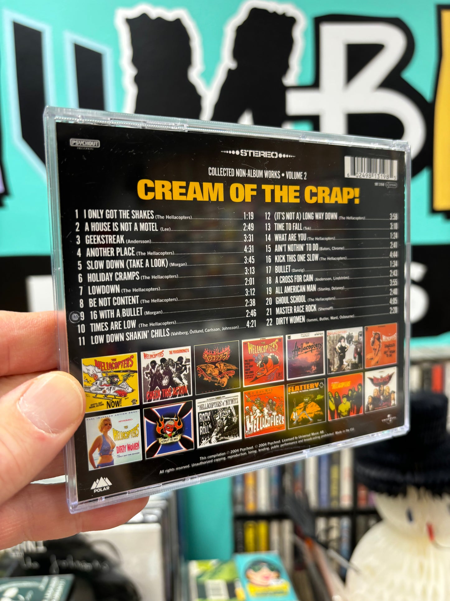 The Hellacopters: Cream Of The Crap! Collected Non Album Works - Volume 2, CD, reissue, Europe 2004