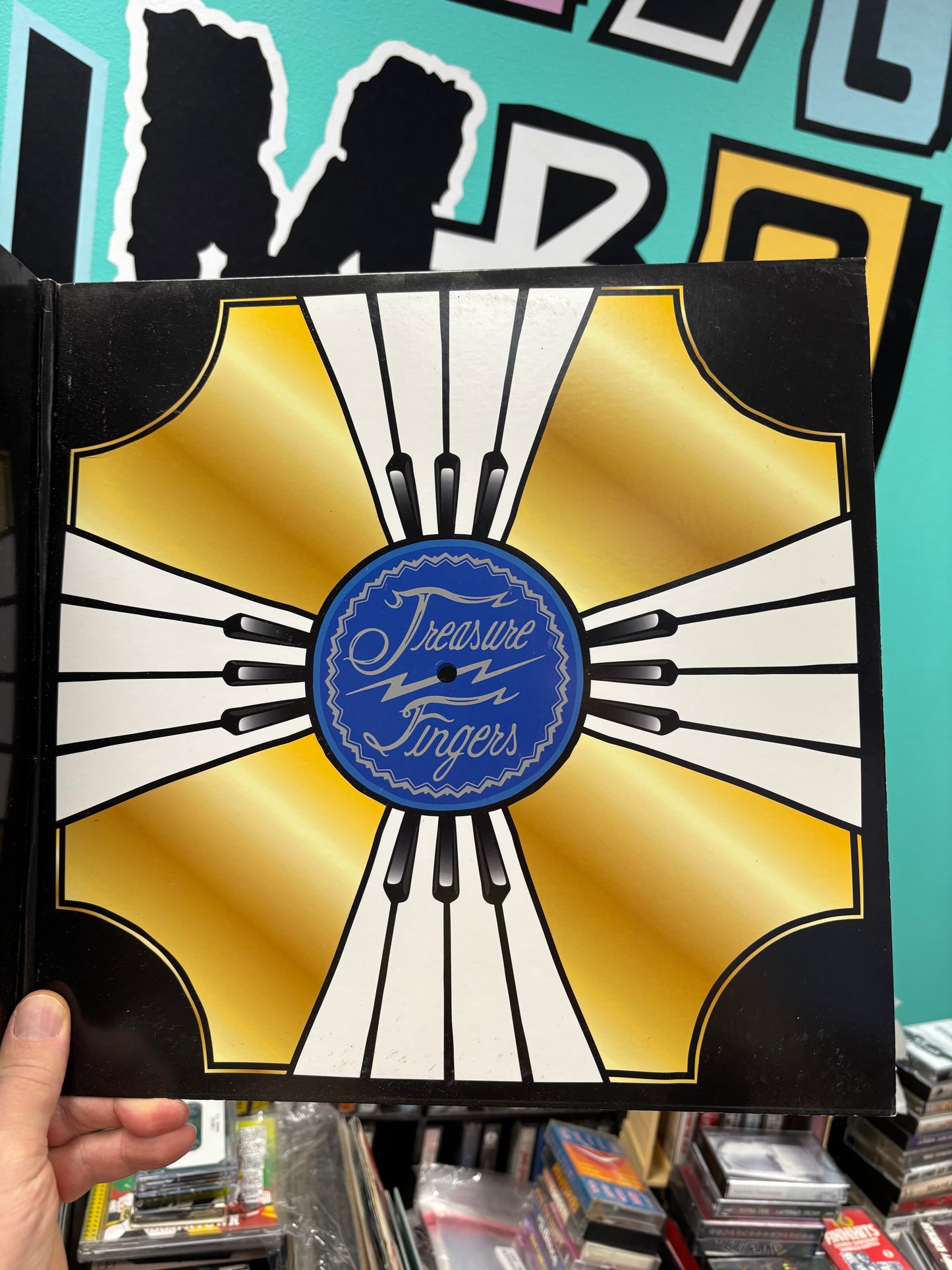 Treasure Fingers: Cross The Dancefloor, 2x12inch, Only pressing, Fool’s Gold Records, US 2008