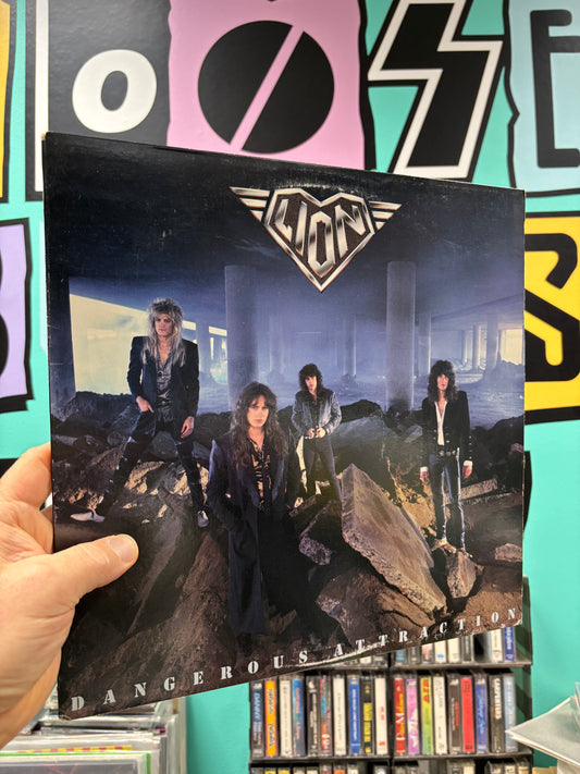 Lion: Dangerous Attraction, LP, 1st pressing, Scotti Bros. Records, US 1987