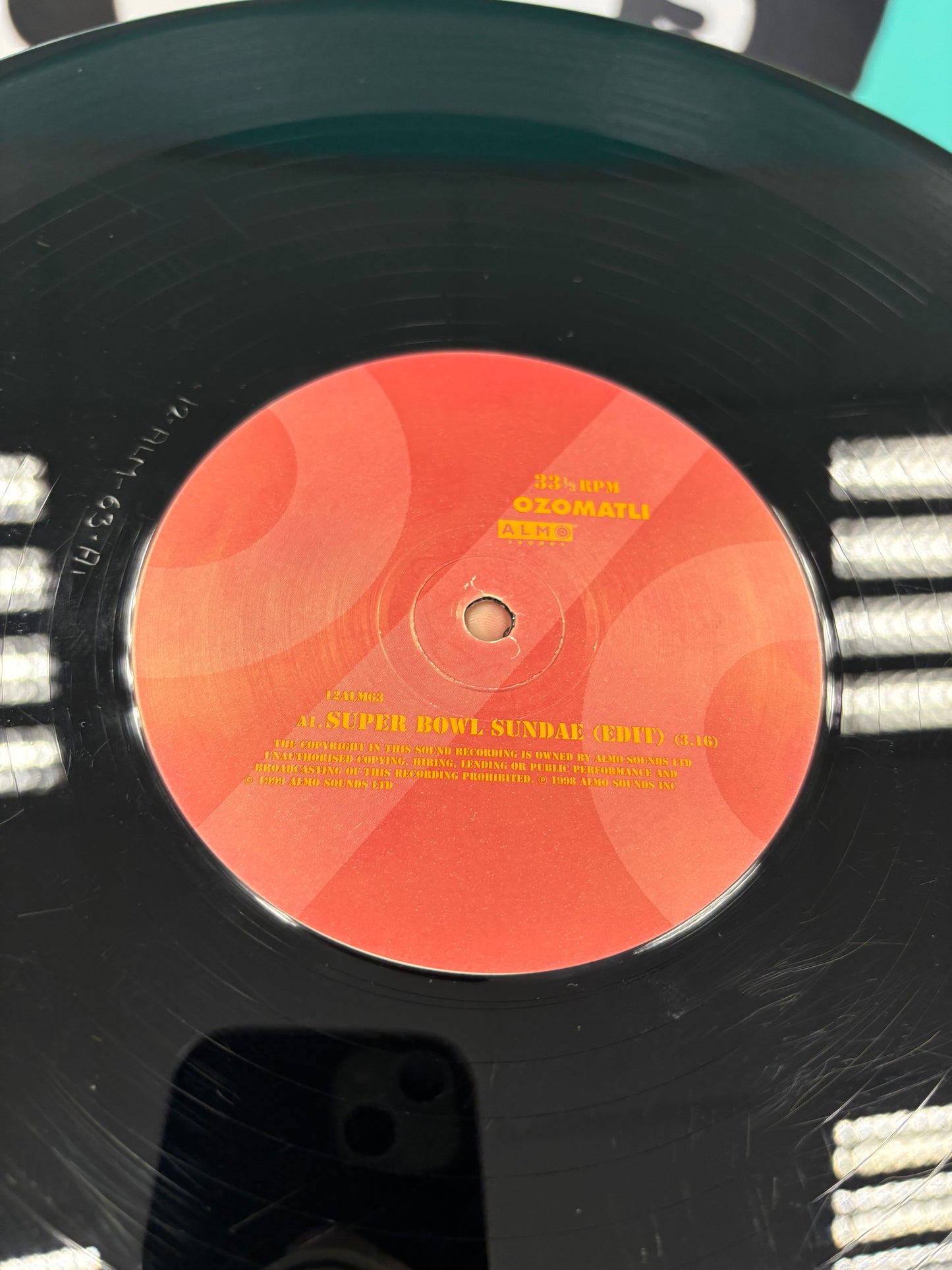 Ozomatli: Super Bowl Sunday, 12inch, Almo Sounds, UK 1999