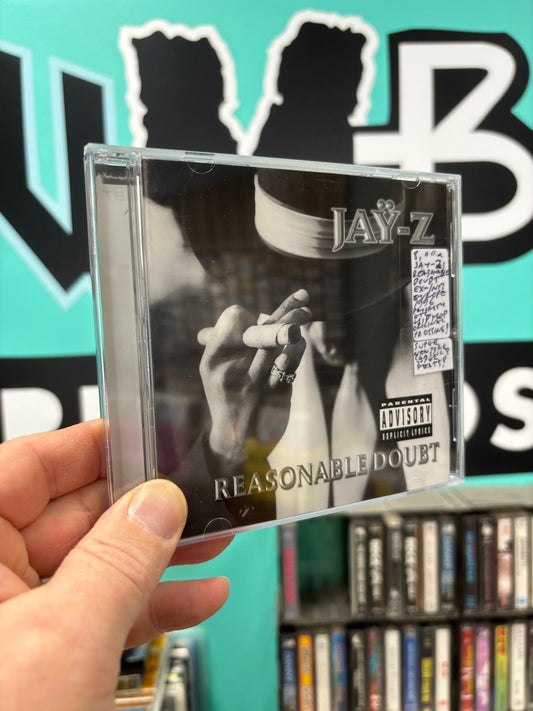 Jay-Z: Reasonable Doubt, CD, OG pressing, Northwestside Records, Priority Records, Europe 1996