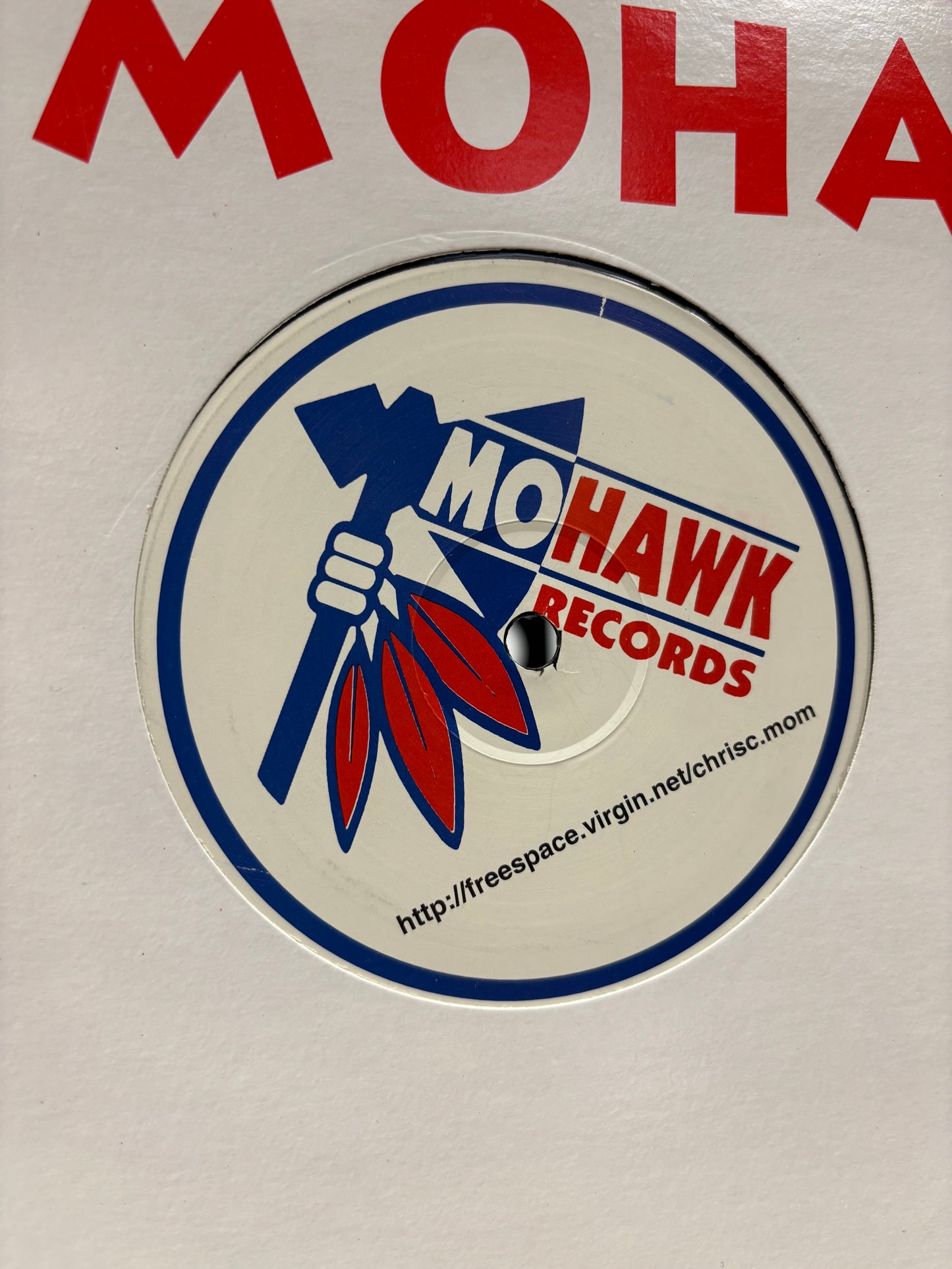 Eufex: Accellerator/Chris C: Get On The Floor, 12inch, Only official pressing, Mohawk Records, UK 2000