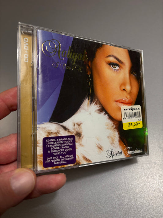 Aaliyah: I Care 4 U, CD, DVD, PAL, compilation, enhanced, Special Fanedition, Edel Records, Unique Corp, Blackground Records, Germany 2003