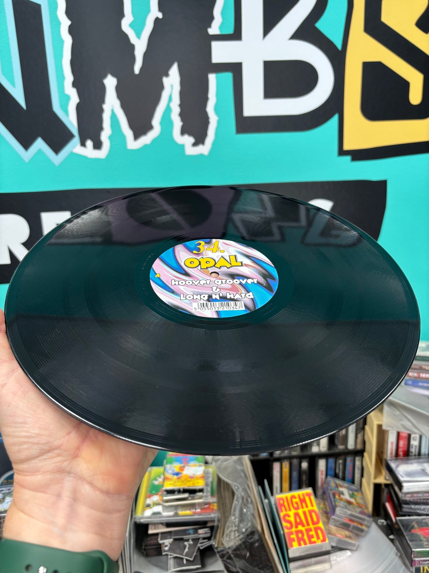 Opal: Hoover Groover/Long N’ Hard, 12inch, Only pressing, Tinrib Recordings, UK 1999