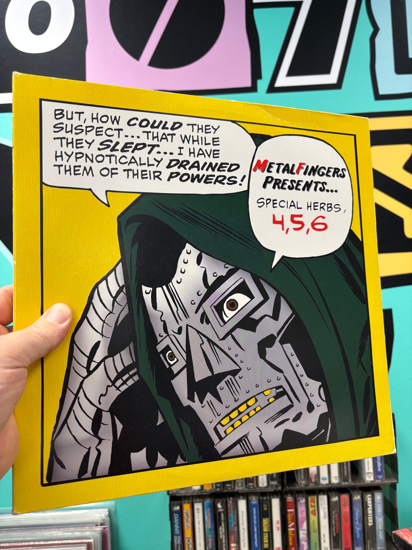 Metal Fingers: Special Herbs 4,5,6, 2LP, 1st pressing, Only vinyl pressing, gatefold, Metal Face Records, Shaman Work Recordings, USA & Europe 2003