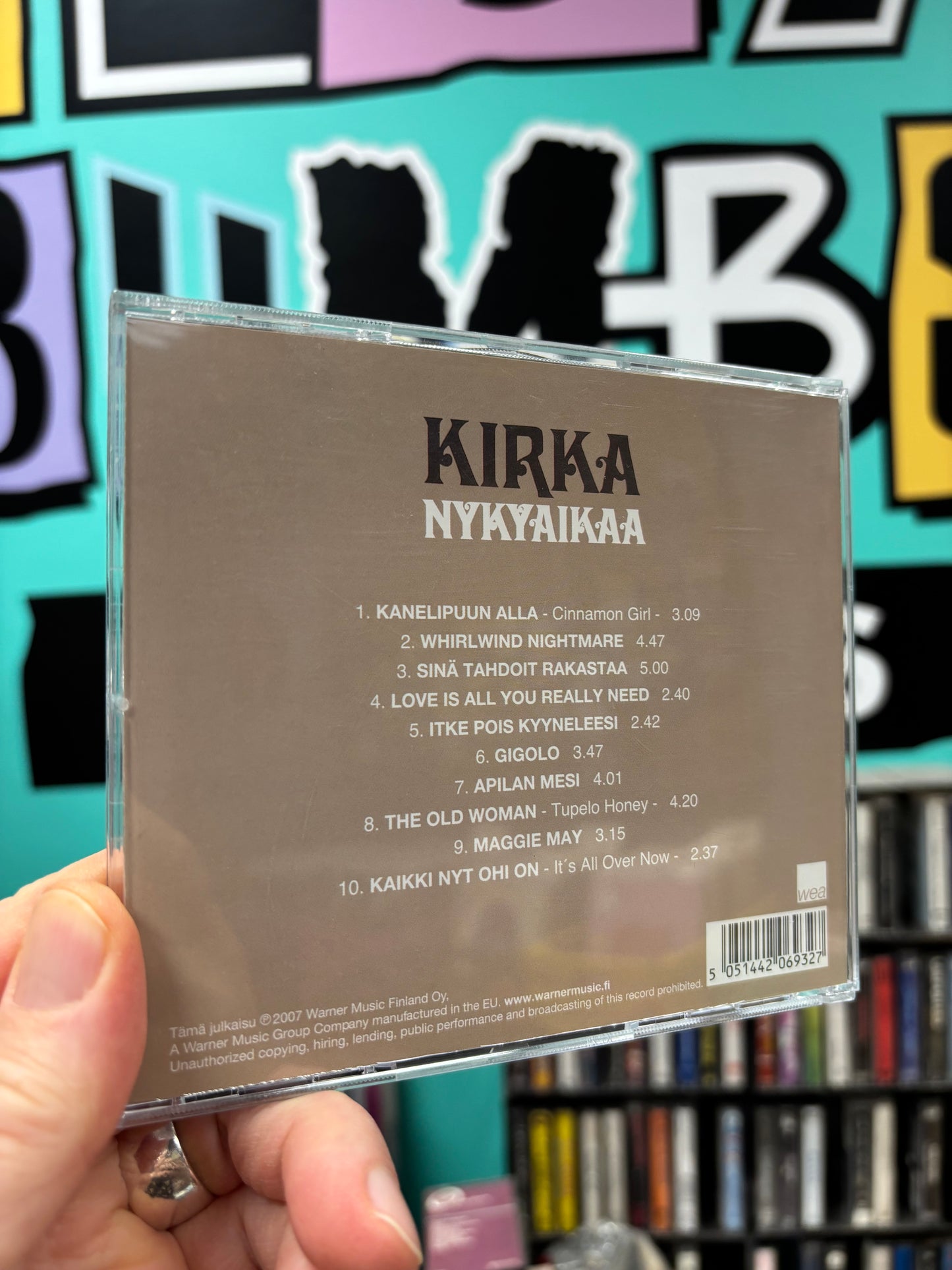 Kirka: Nykyaikaa, CD, reissue, WEA, Finland 2007