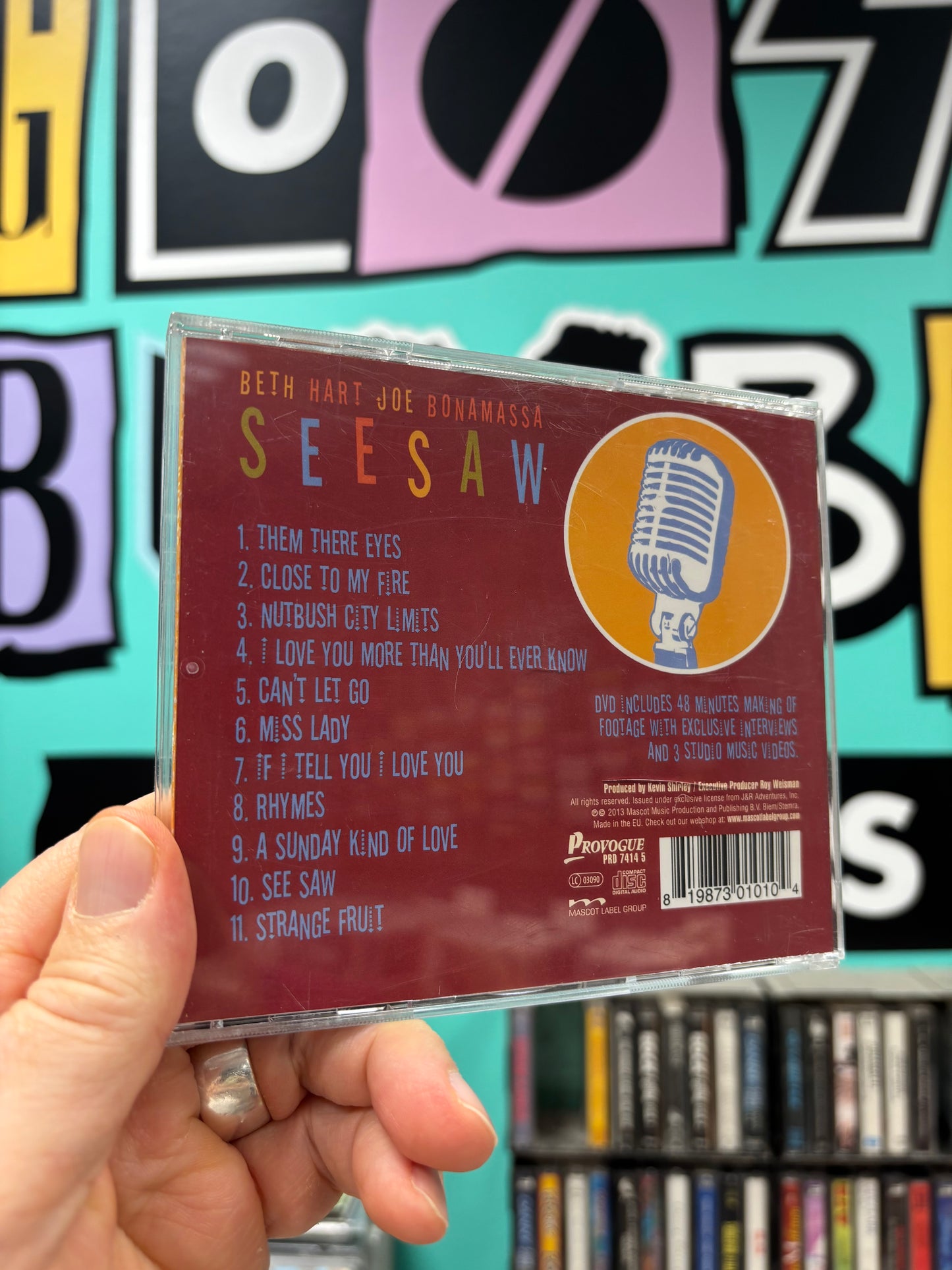 Beth Hart & Joe Bonamassa: Seesaw, CD, DVD, Provogue, Europe 2013