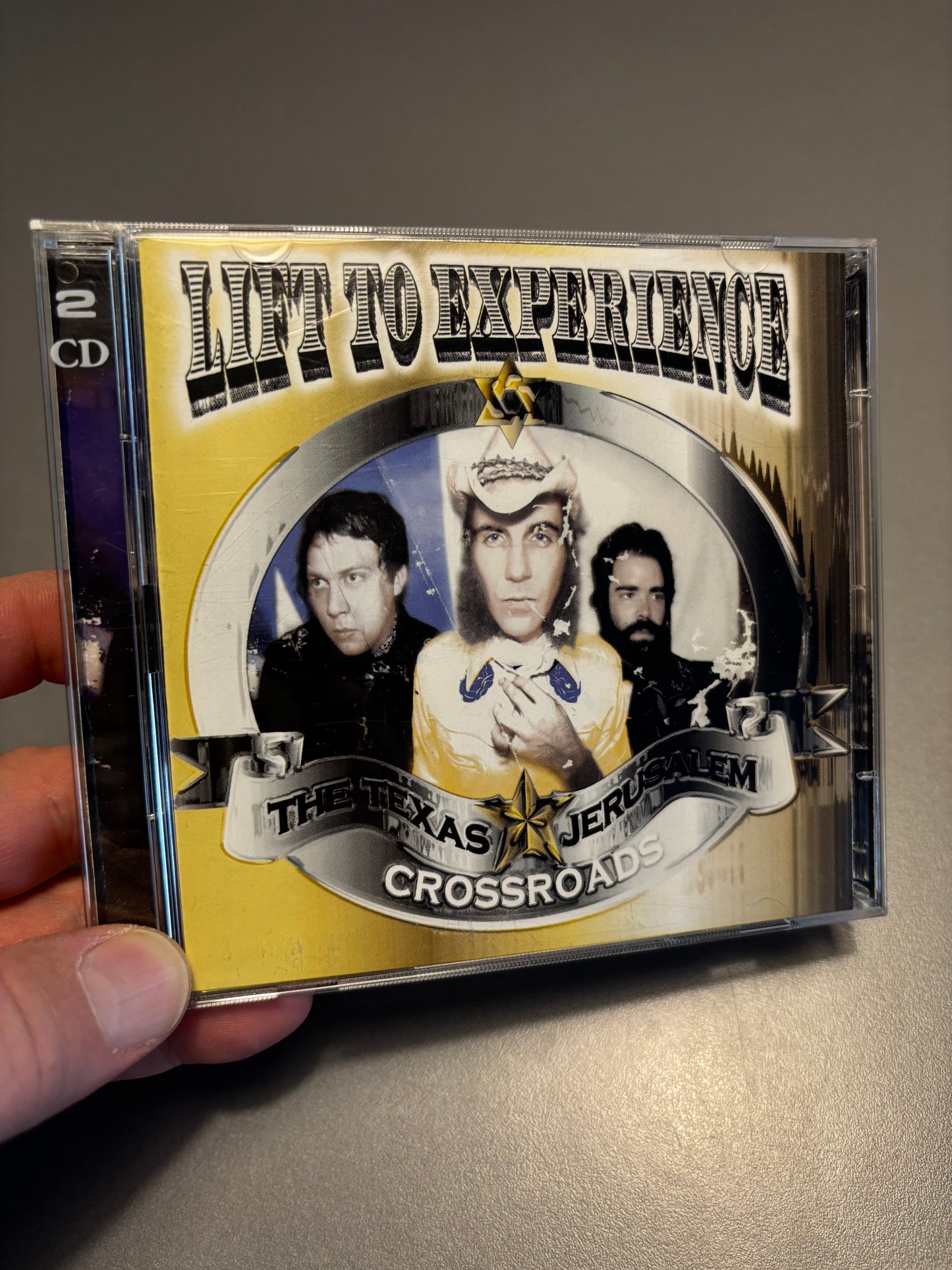 Lift To Experience - The Texas - Jerusalem Crossroads, 2CD, 1st pressing, Bella Union, Labels, France 2001